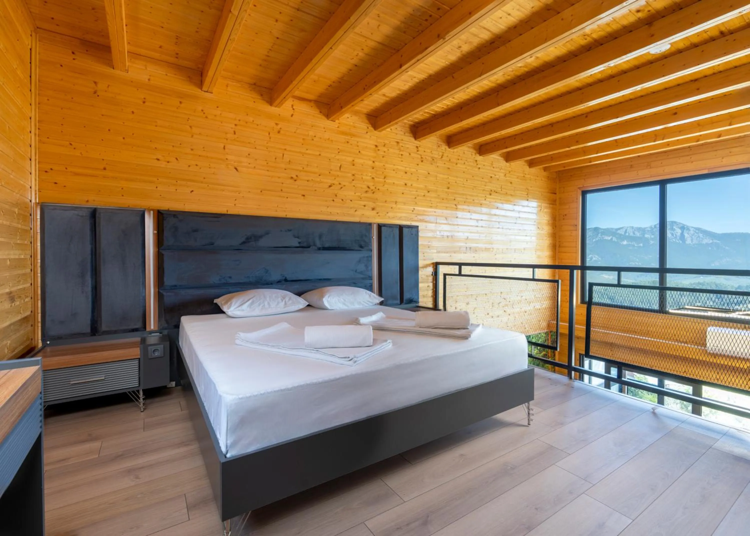 Bed in La Veranda Villas