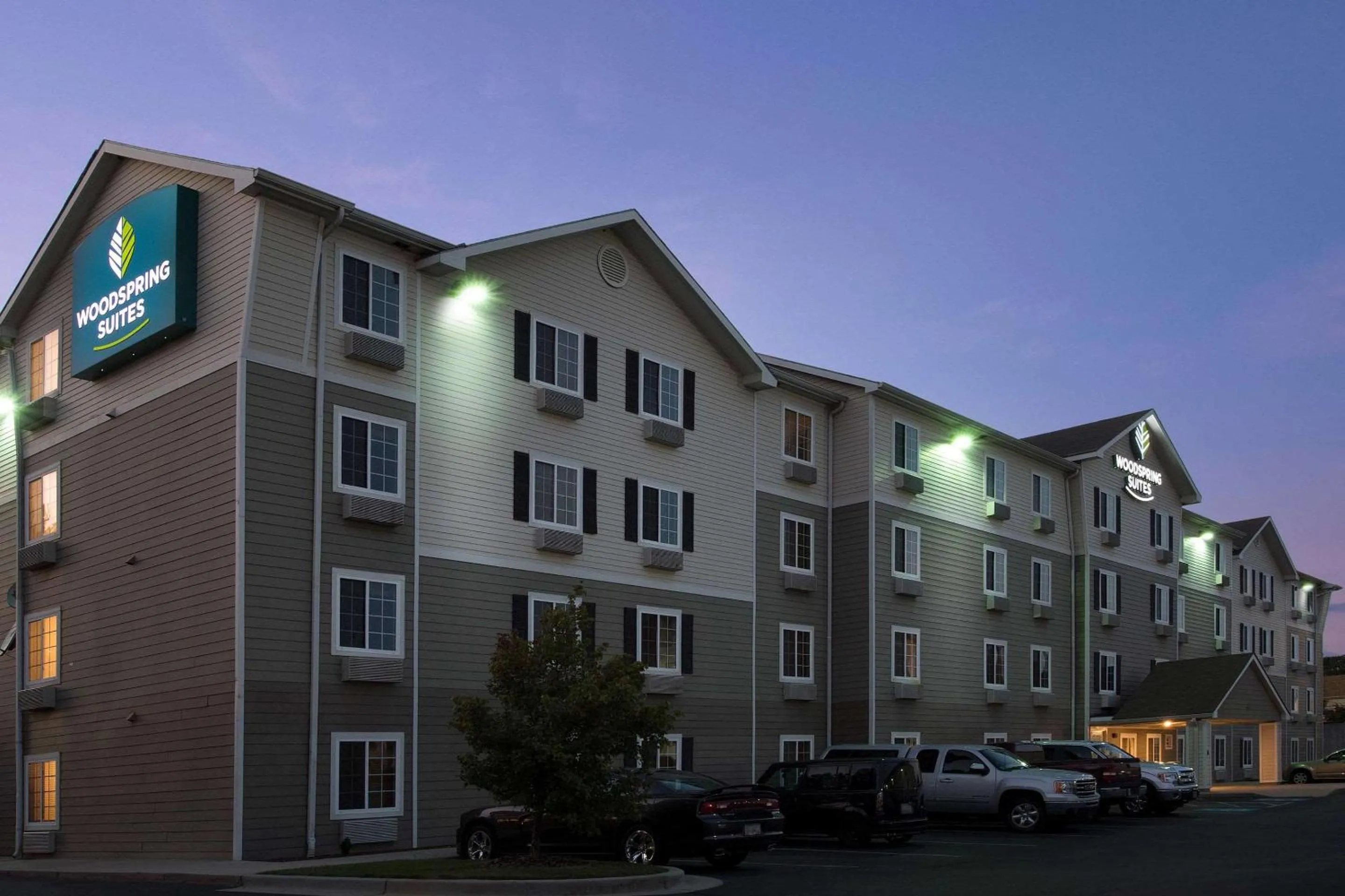 Property building in WoodSpring Suites Augusta Riverwatch