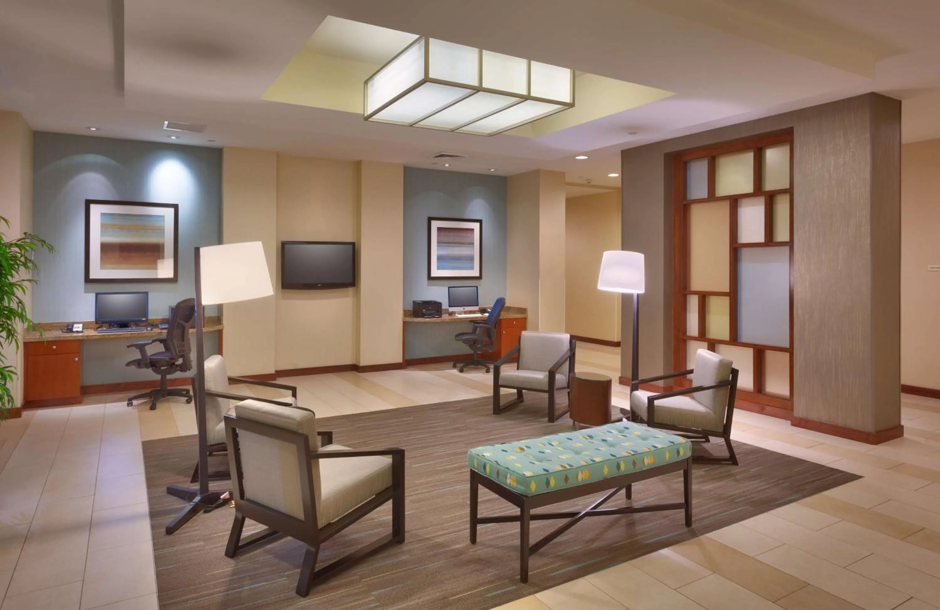 Lobby or reception in Hyatt House Salt Lake City/Sandy