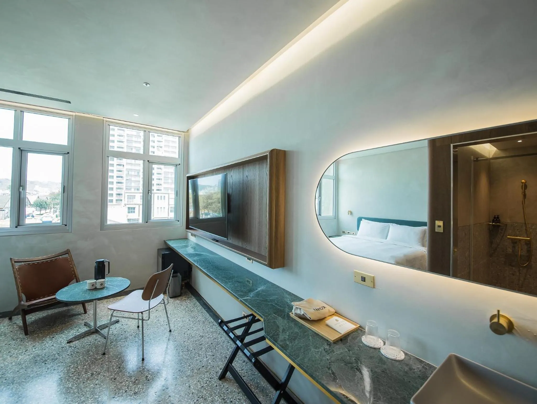 Photo of the whole room in PAPO'A Harbor Hotel