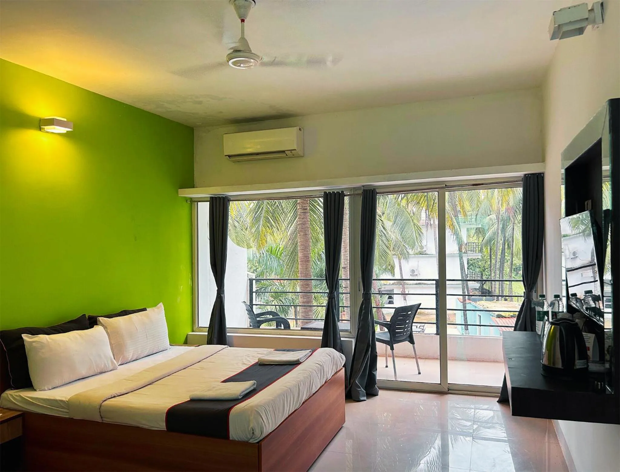 Bed in Bay Breeze Resorts & Hotels