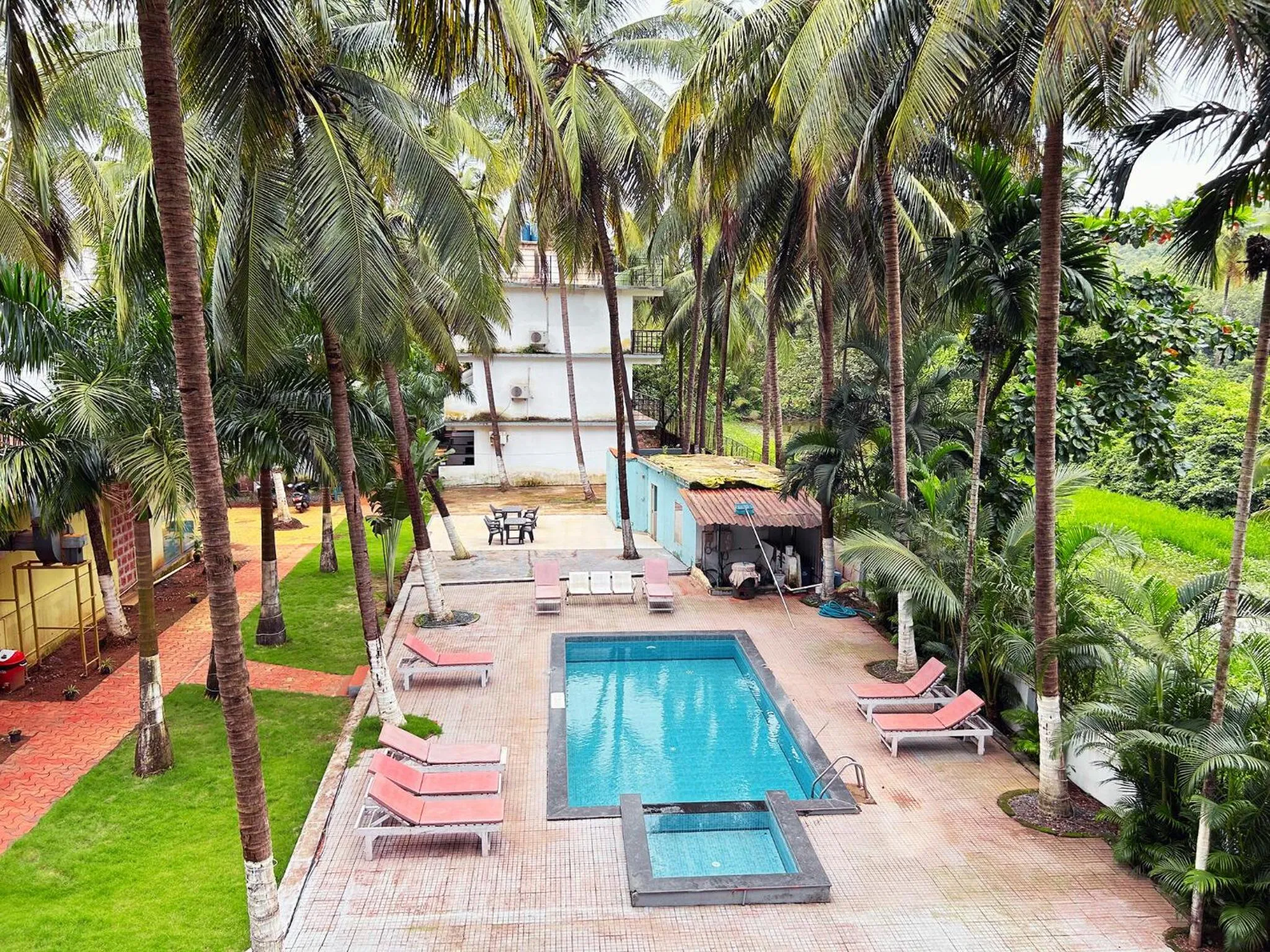 Pool view in Bay Breeze Resorts & Hotels