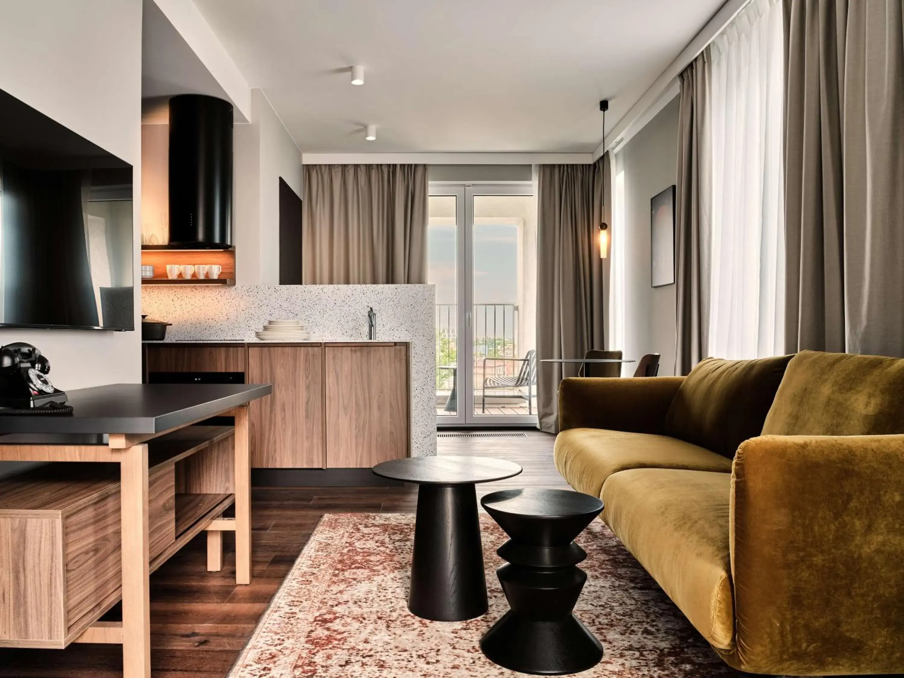 One-Bedroom Premium Apartment with Terrace - Annex Building in Radisson RED Hotel & Radisson RED Apartments, Kraków One-Bedroom Premium Apartment with Terrace - Annex Building in Radisson RED Hotel & Radisson RED Apartments, Kraków