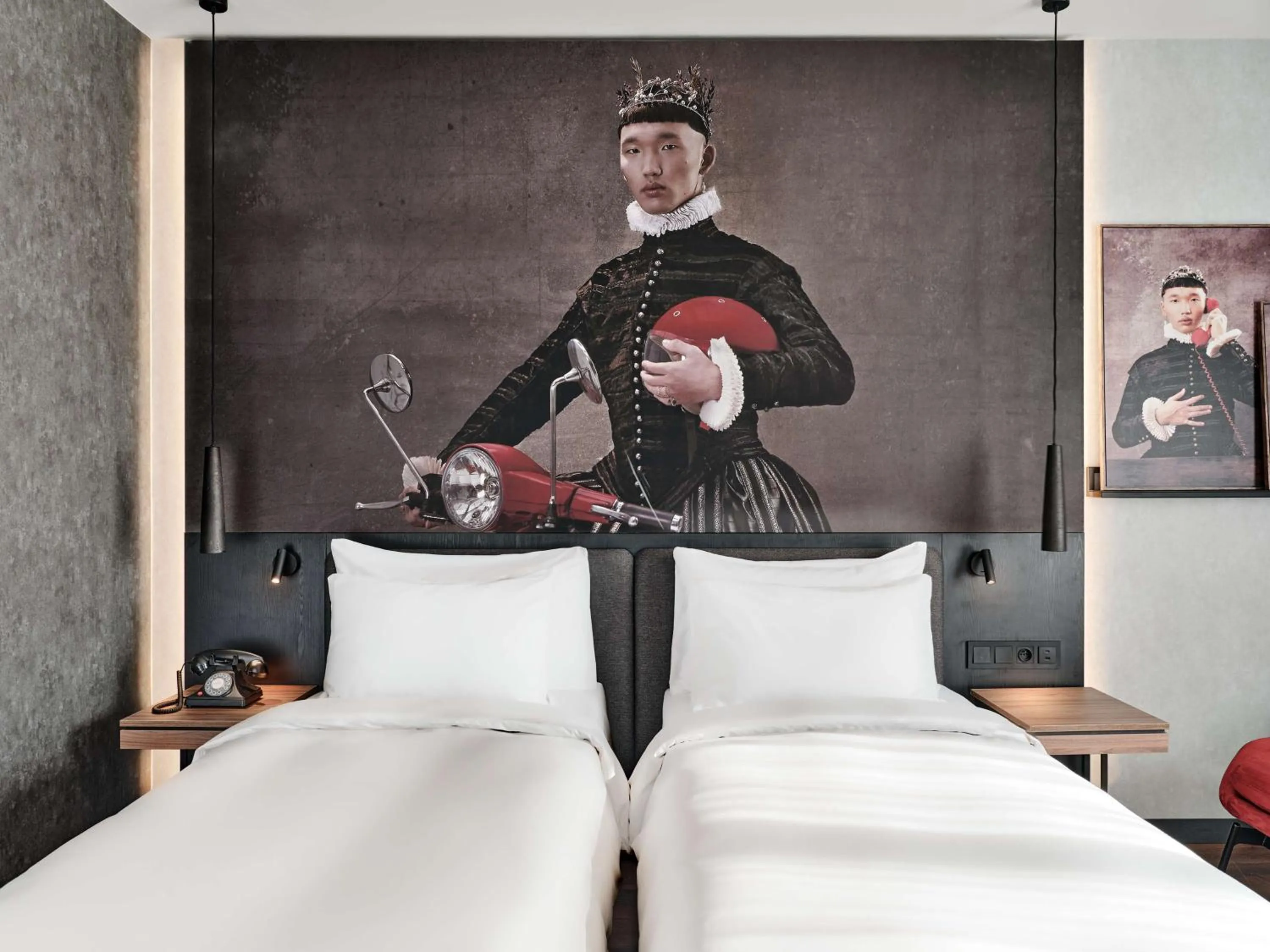 Bedroom, Bed in Radisson RED Hotel & Radisson RED Apartments, Kraków