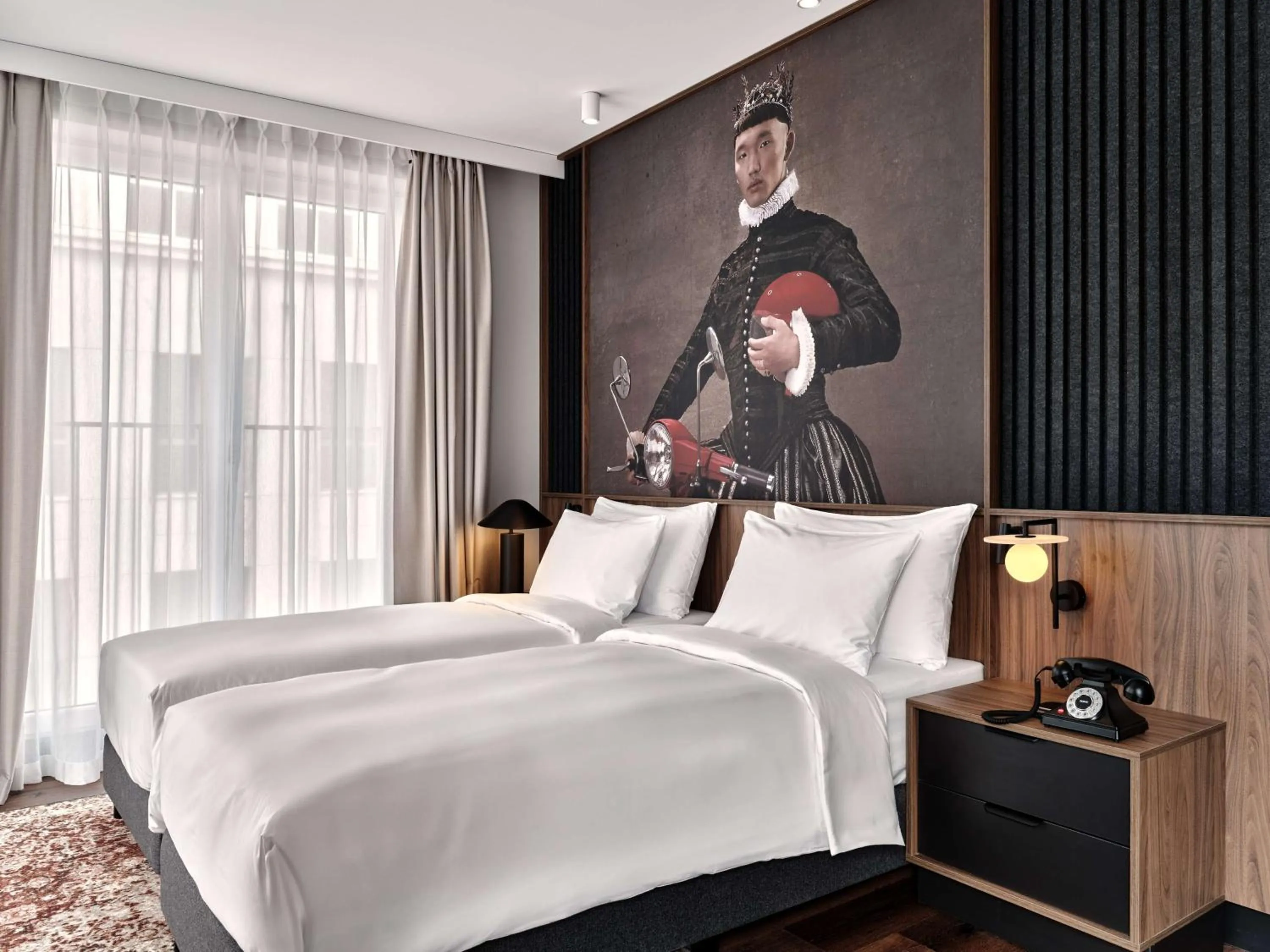 Bedroom, Bed in Radisson RED Hotel & Radisson RED Apartments, Kraków