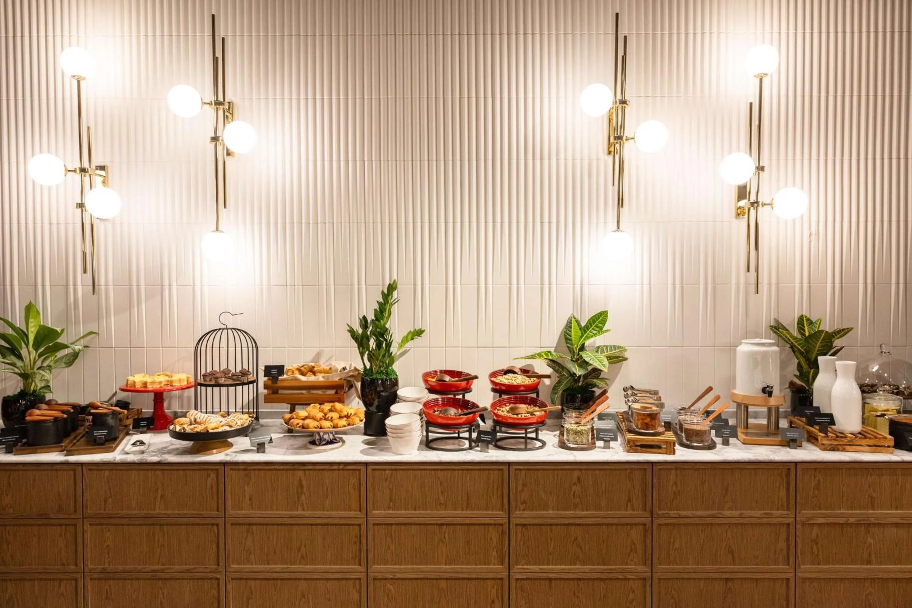 Breakfast in Radisson RED Hotel & Radisson RED Apartments, Kraków