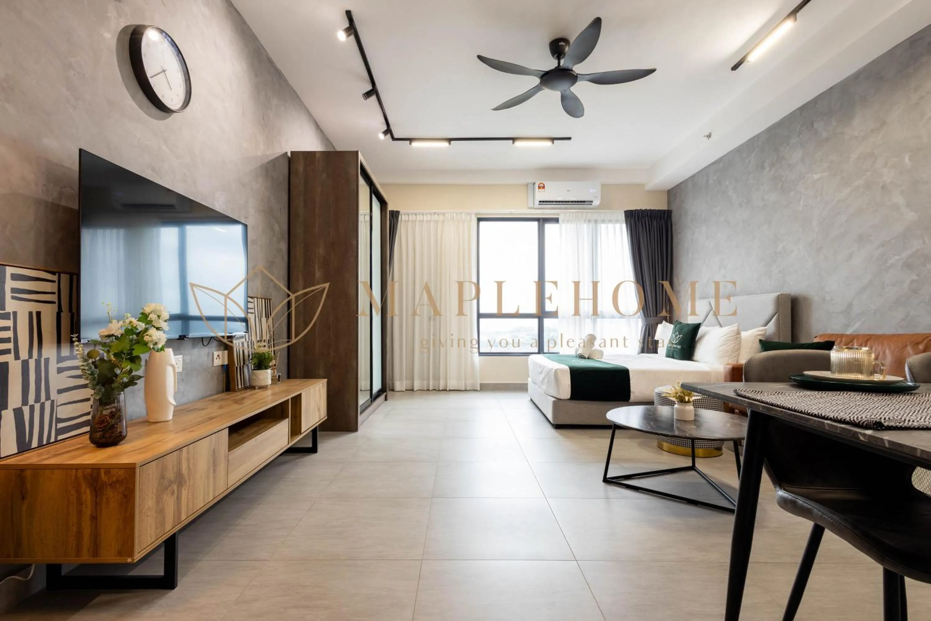 View (from property/room) in Sunsuria Forum Premier Suites Setia Alam