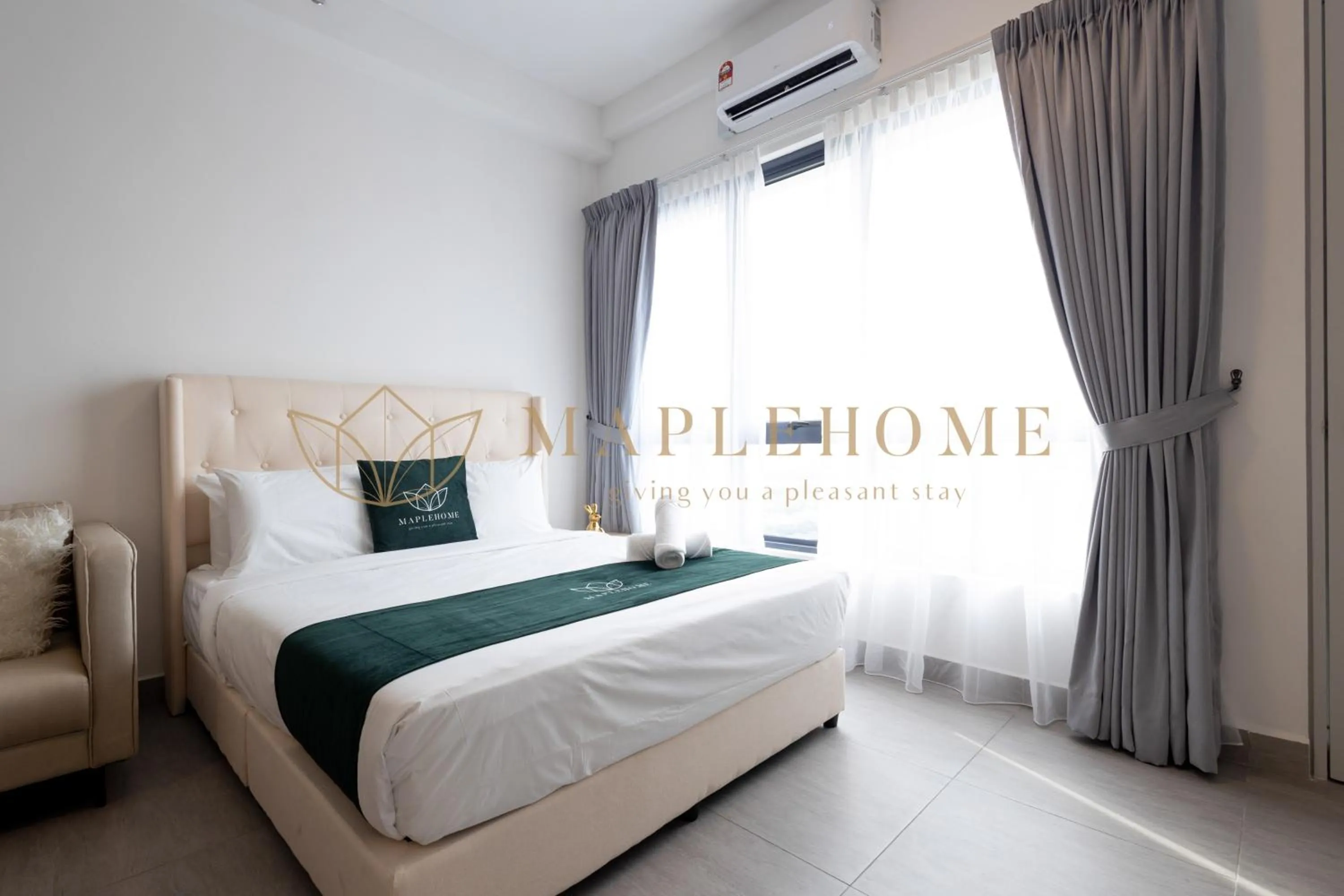 Bed in Sunsuria Forum Premier Suites Setia Alam