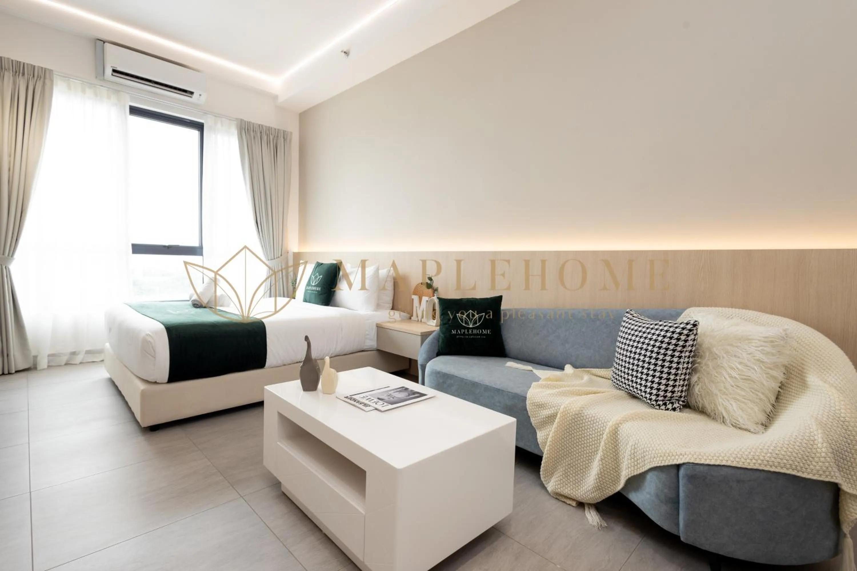 Bed in Sunsuria Forum Premier Suites Setia Alam