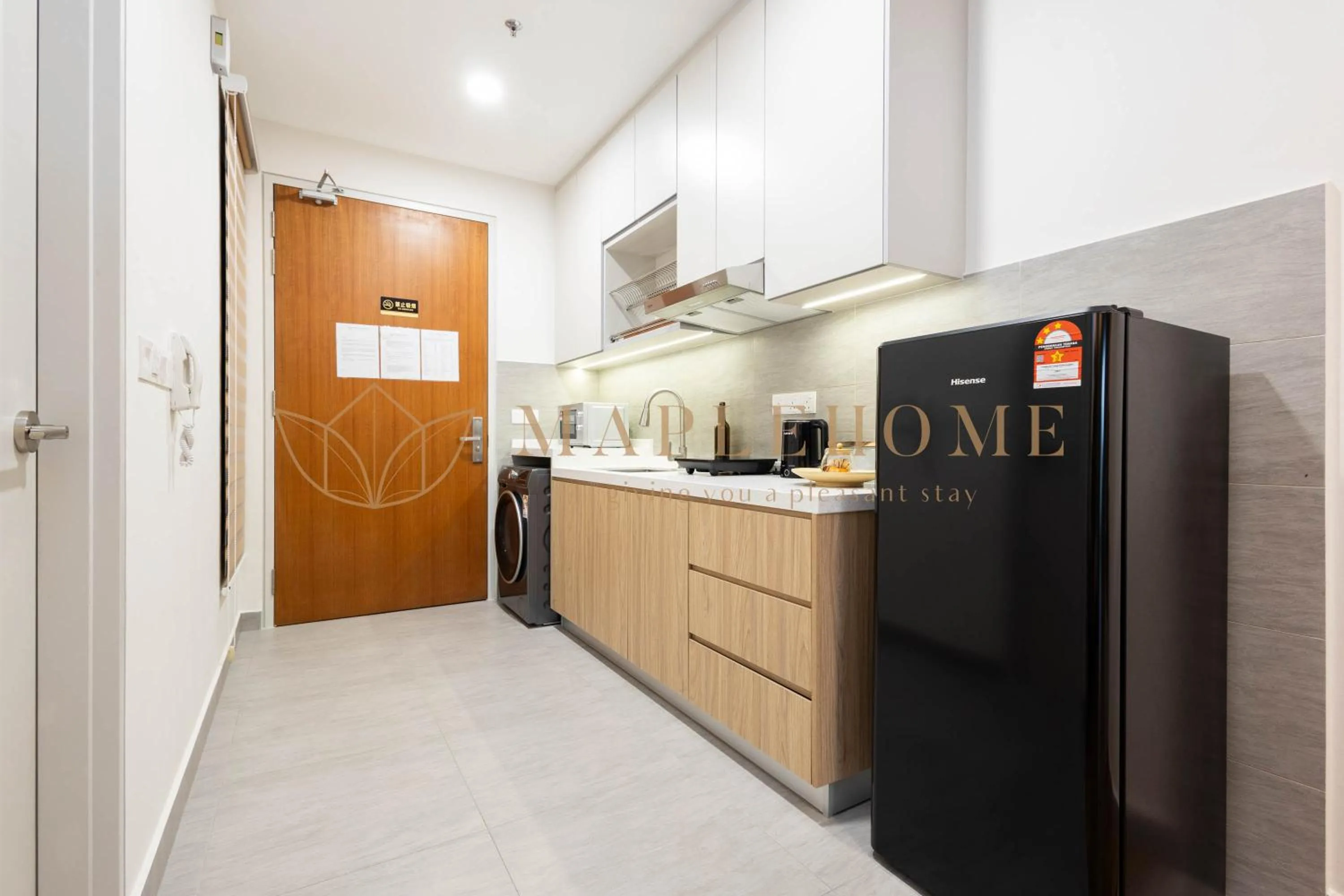Kitchen or kitchenette in Sunsuria Forum Premier Suites Setia Alam