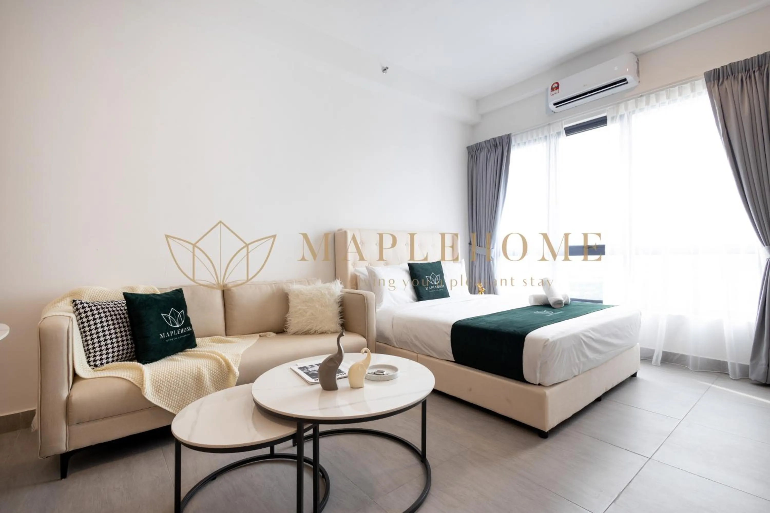 Bed in Sunsuria Forum Premier Suites Setia Alam