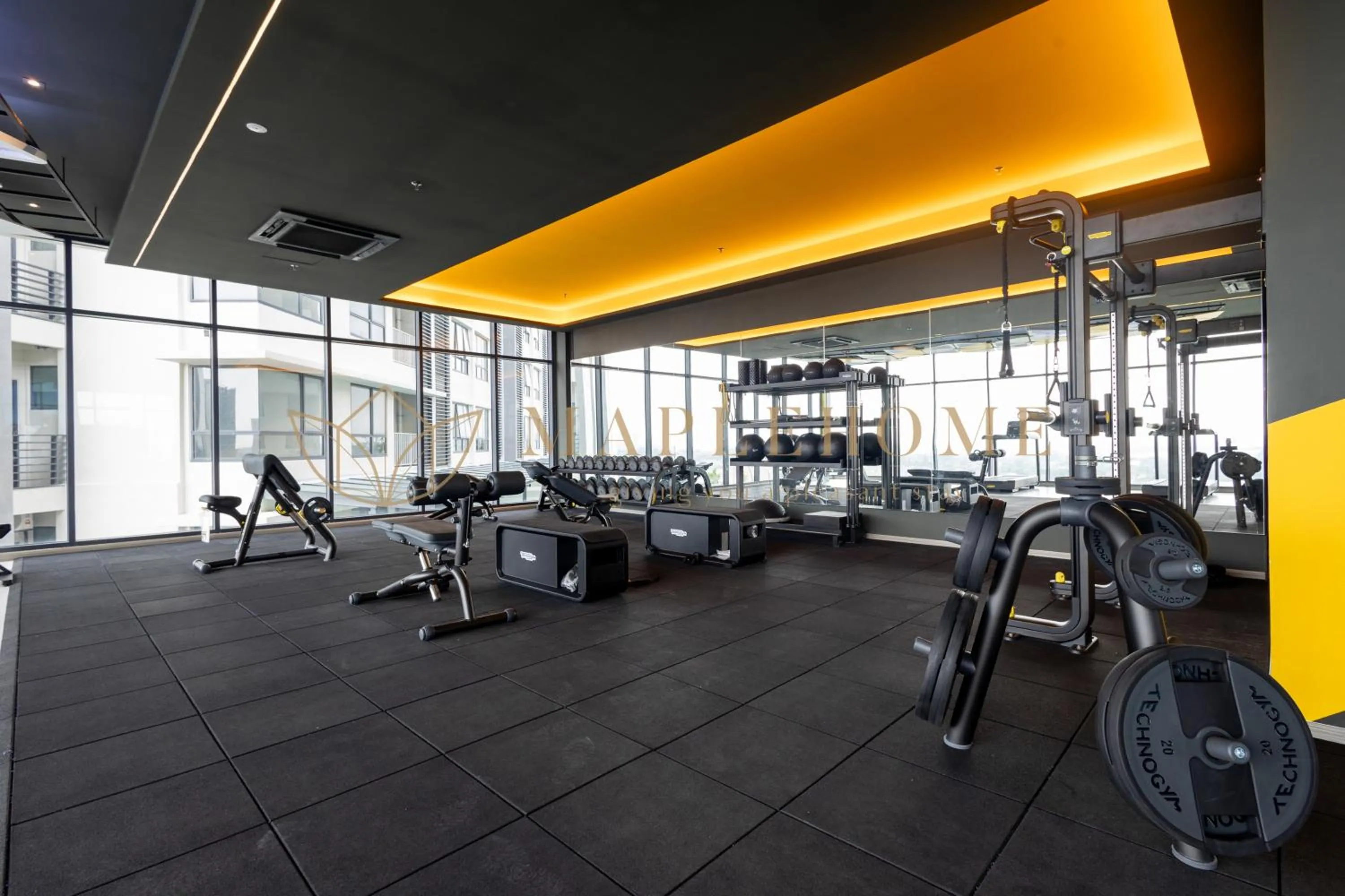 Fitness centre/facilities in Sunsuria Forum Premier Suites Setia Alam