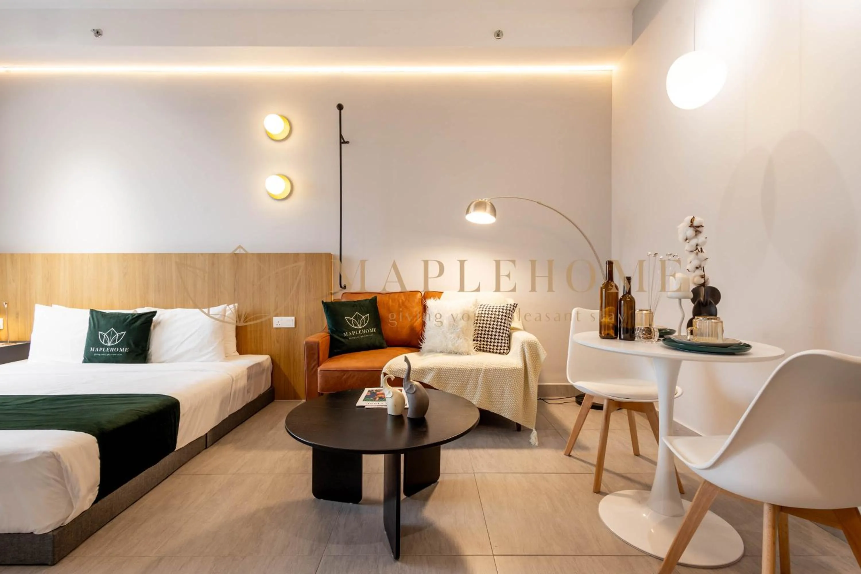 Bed in Sunsuria Forum Premier Suites Setia Alam