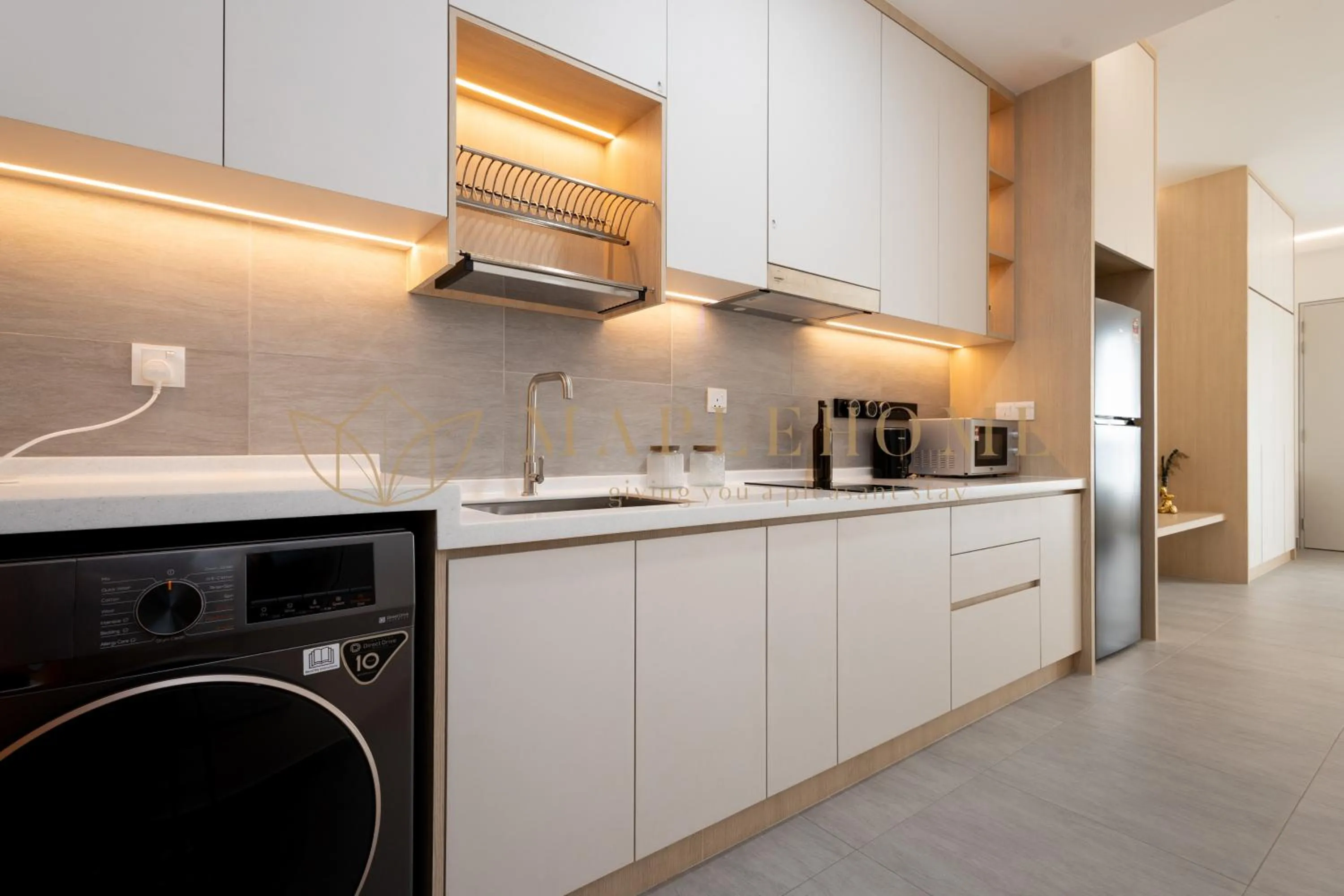 Kitchen or kitchenette in Sunsuria Forum Premier Suites Setia Alam