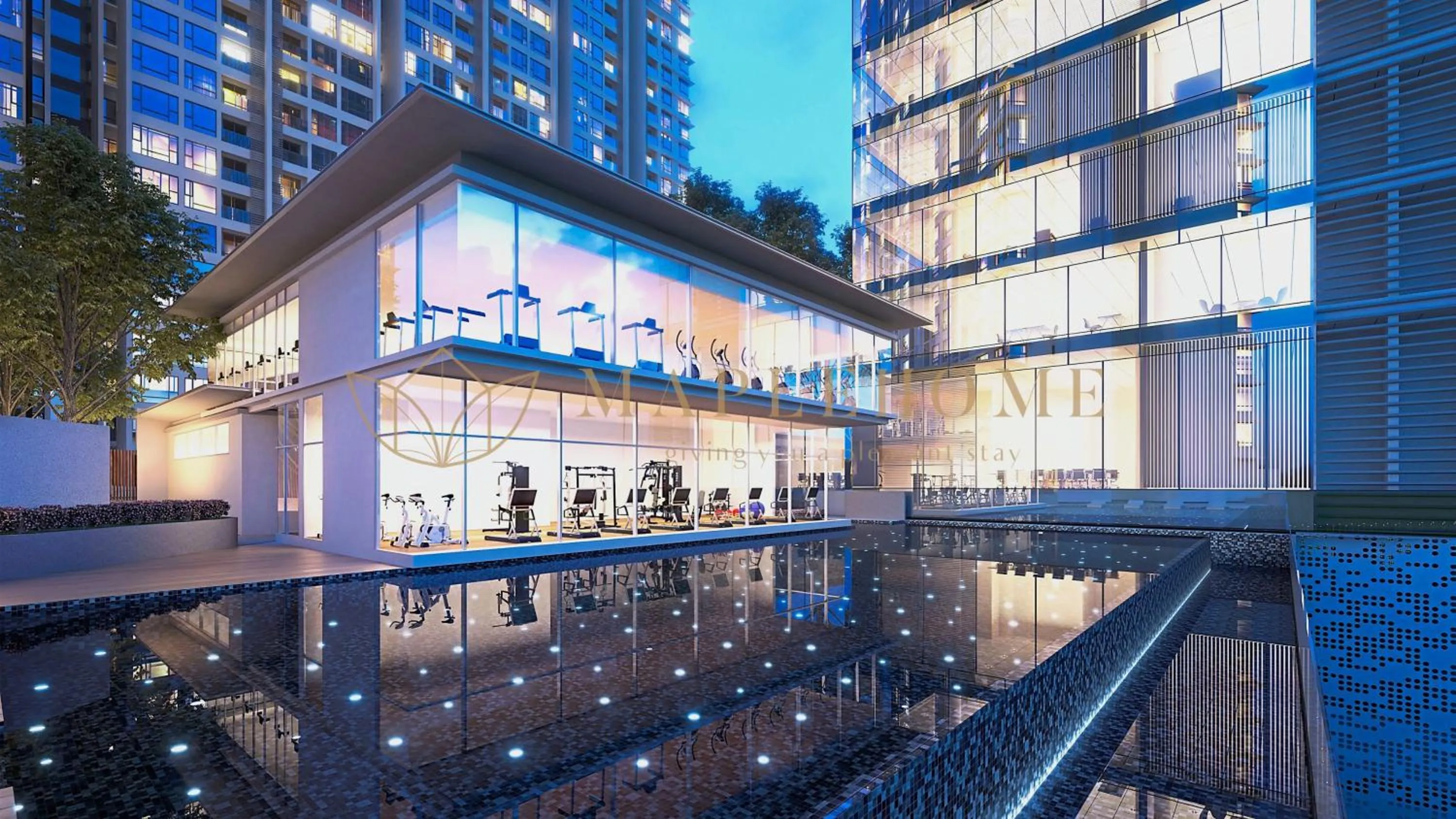 Fitness centre/facilities in Sunsuria Forum Premier Suites Setia Alam