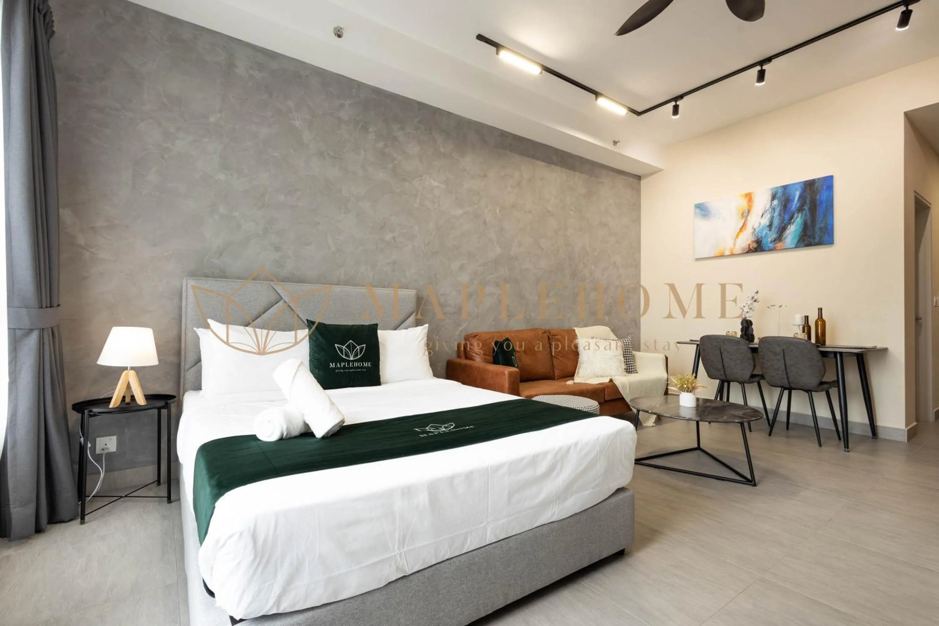 Bed in Sunsuria Forum Premier Suites Setia Alam