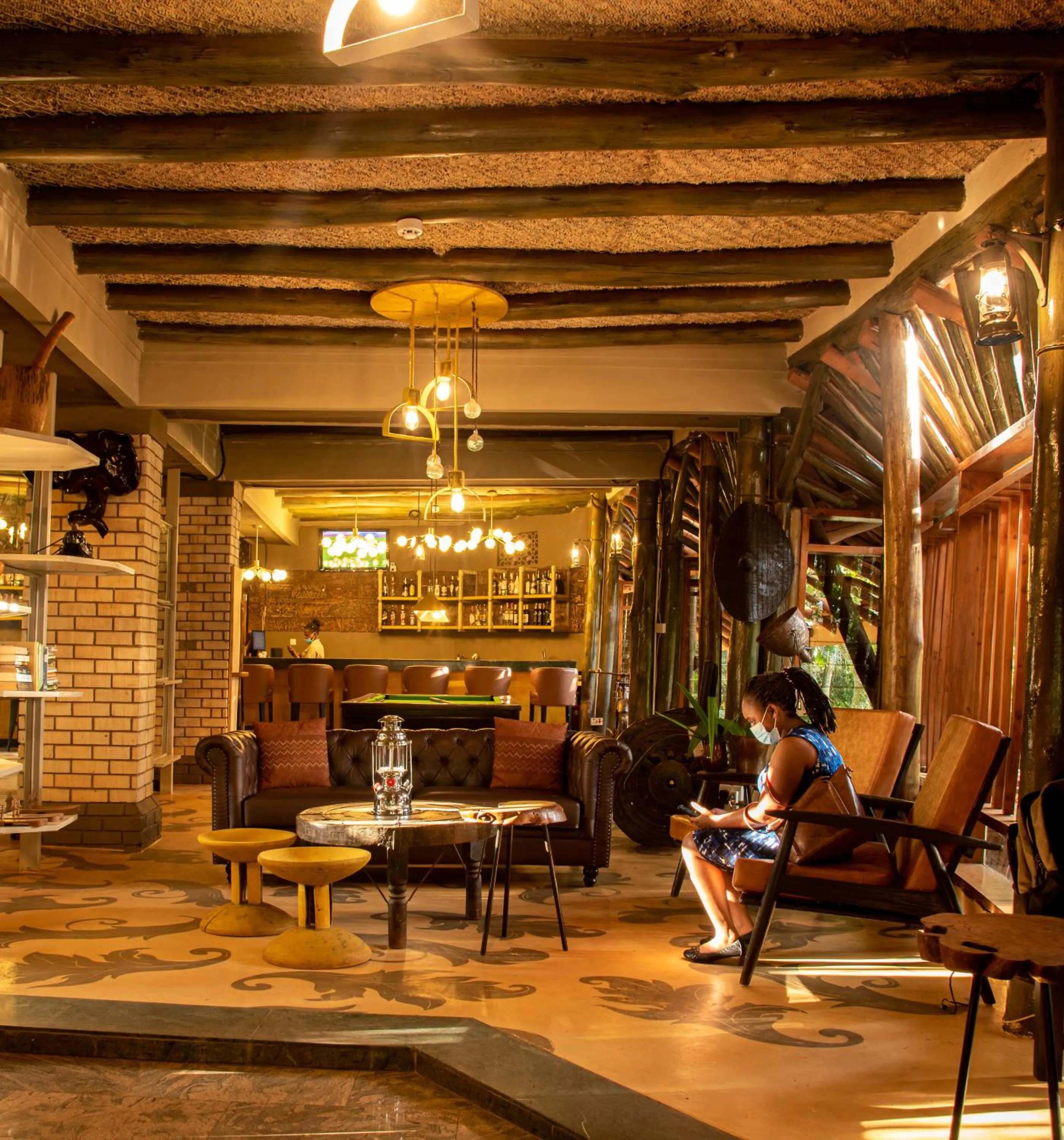 People in Forest Cottages