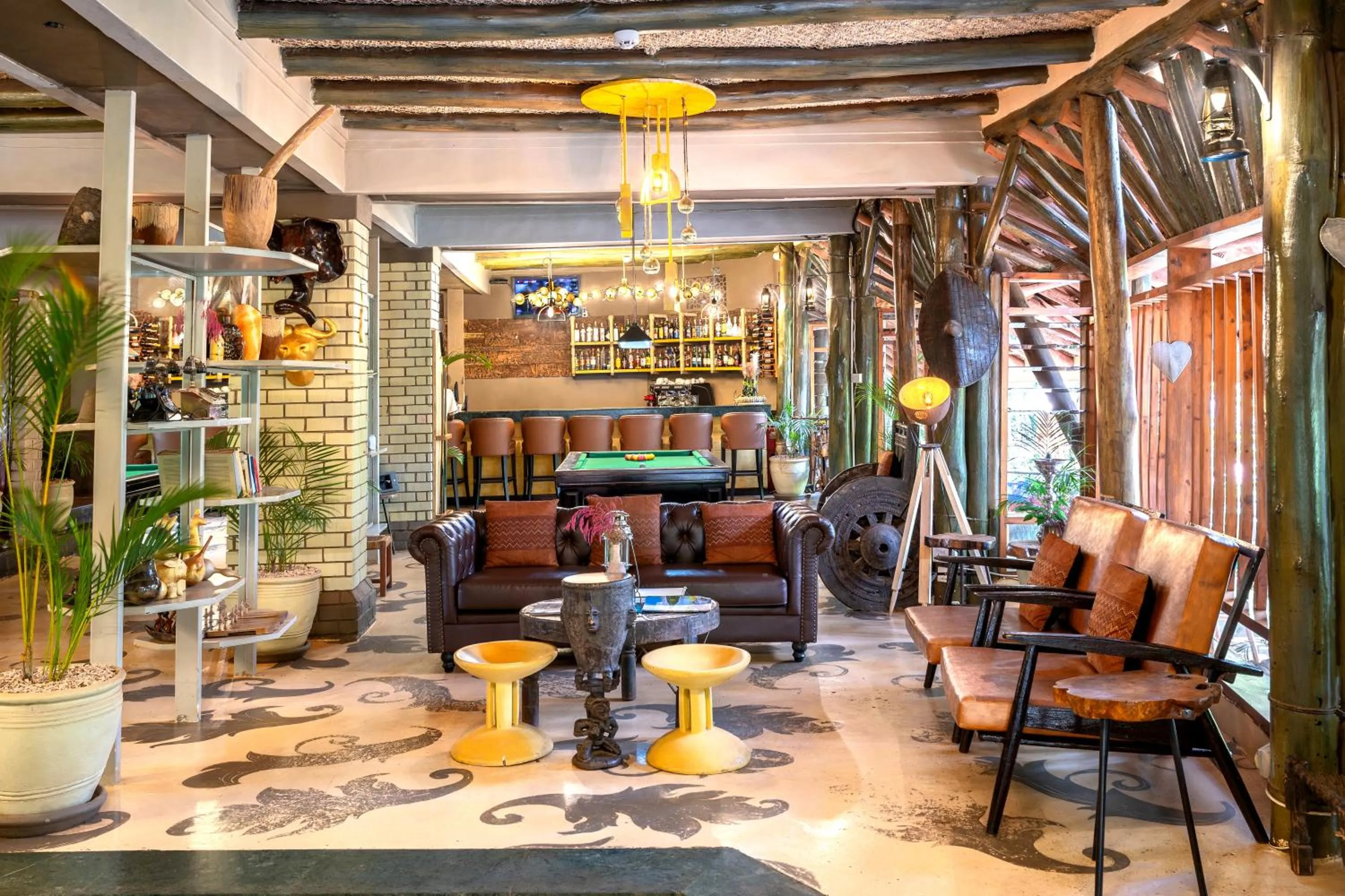 Lobby or reception in Forest Cottages