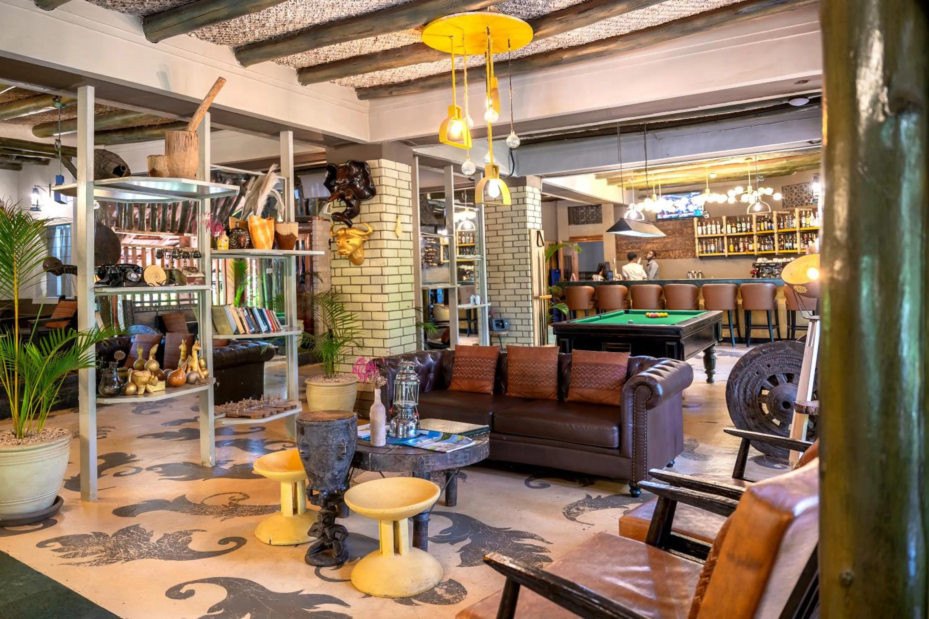 Lobby or reception in Forest Cottages