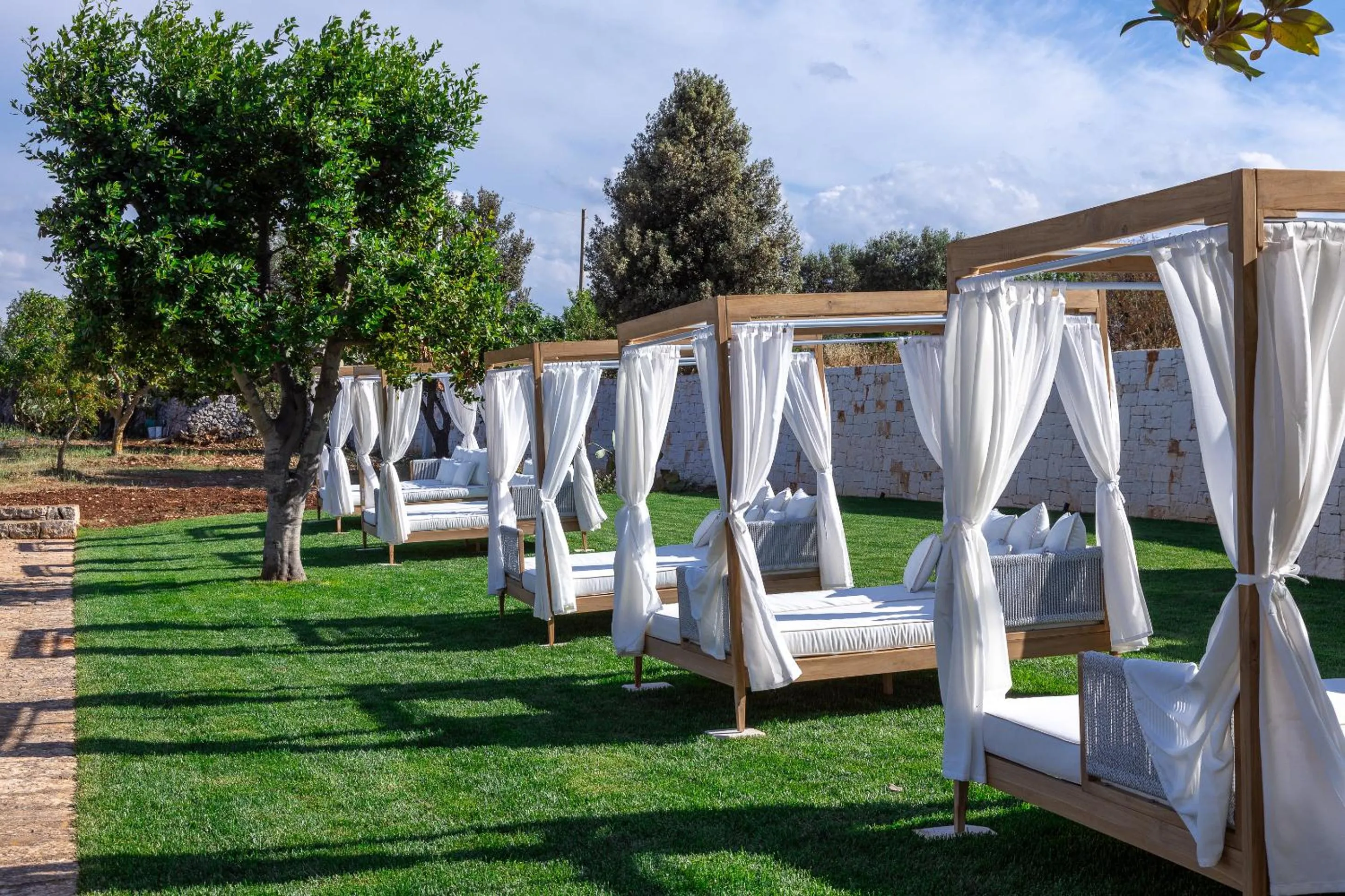 Swimming pool in Masseria Valentina