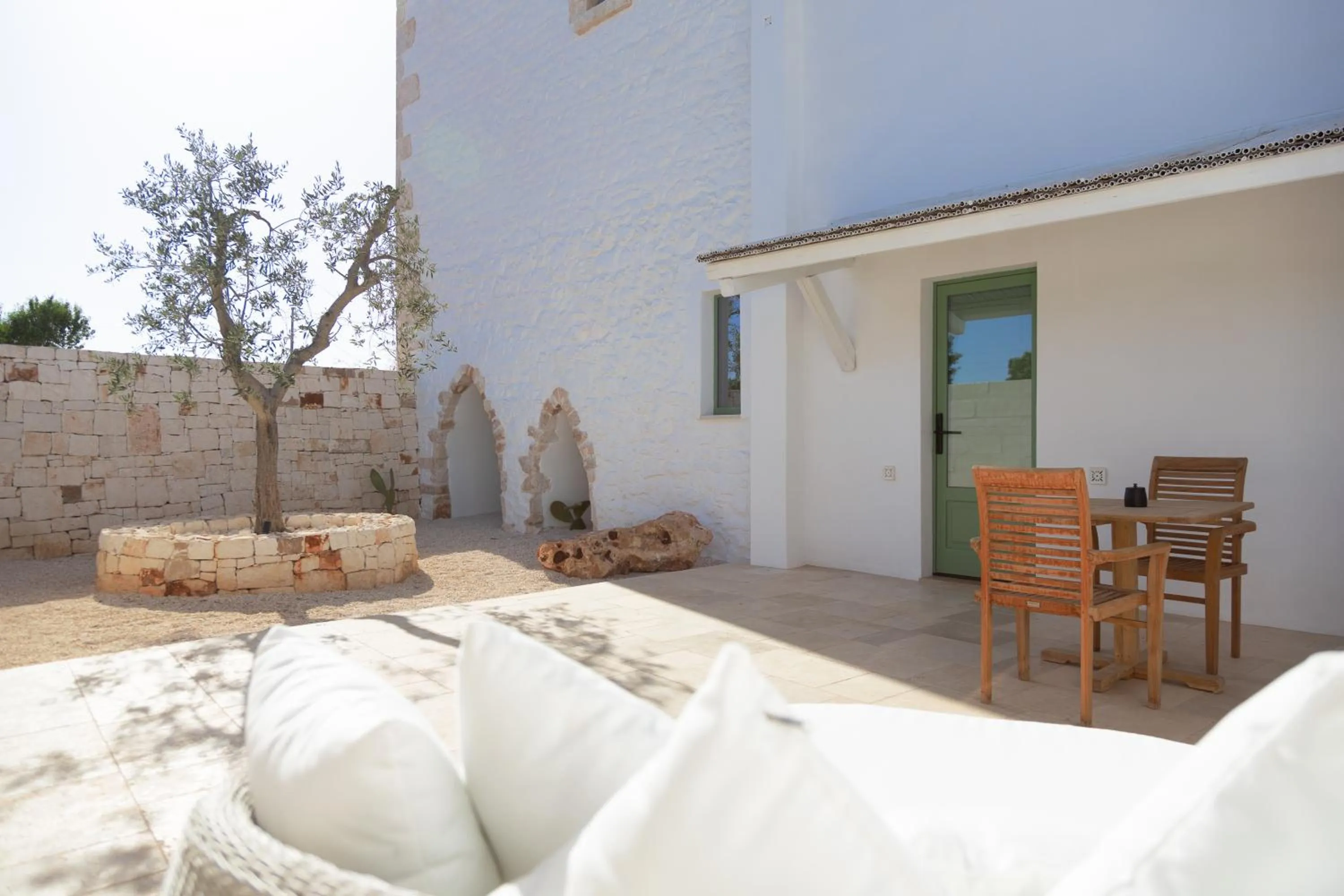 Patio in Masseria Valentina