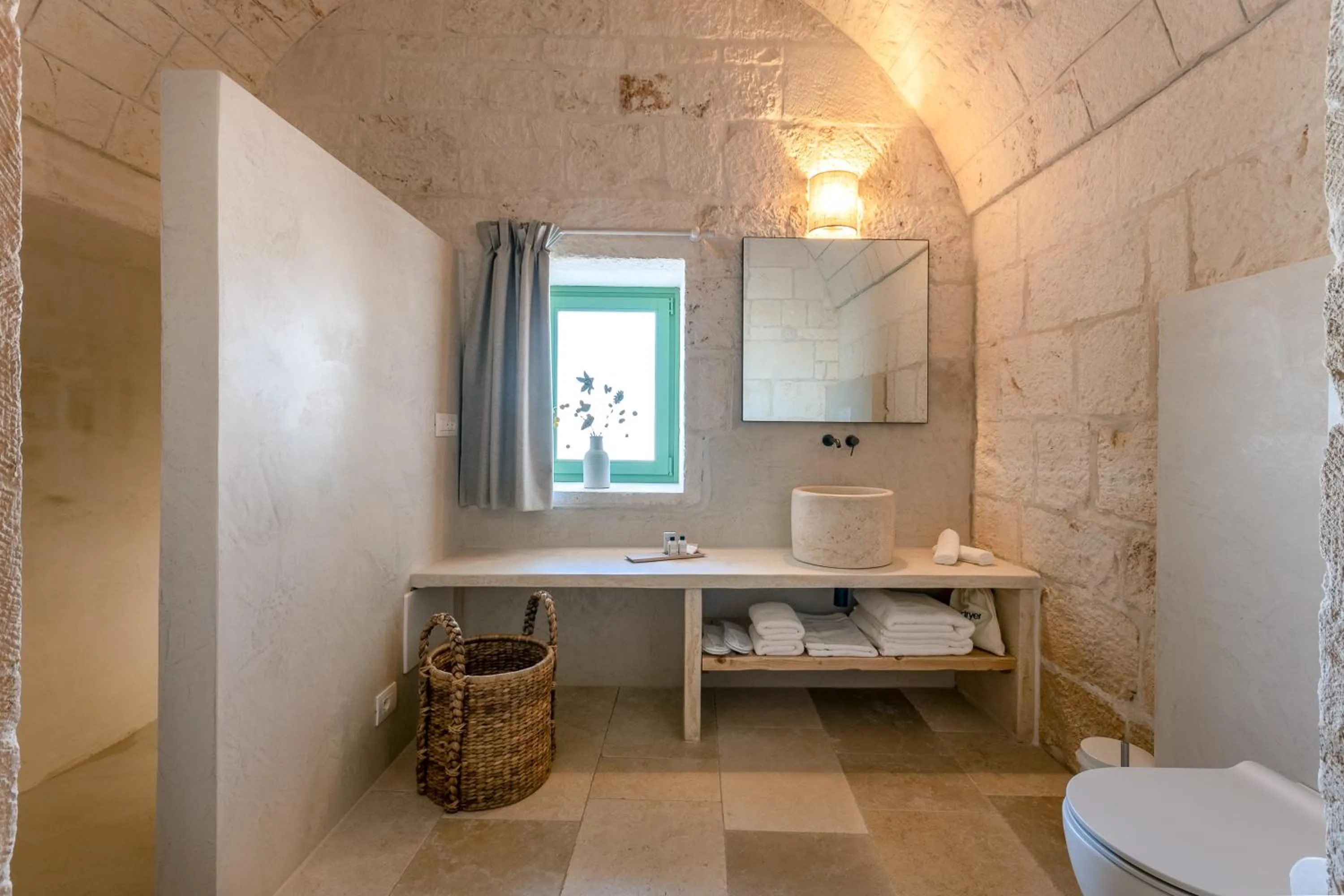 Bathroom in Masseria Valentina