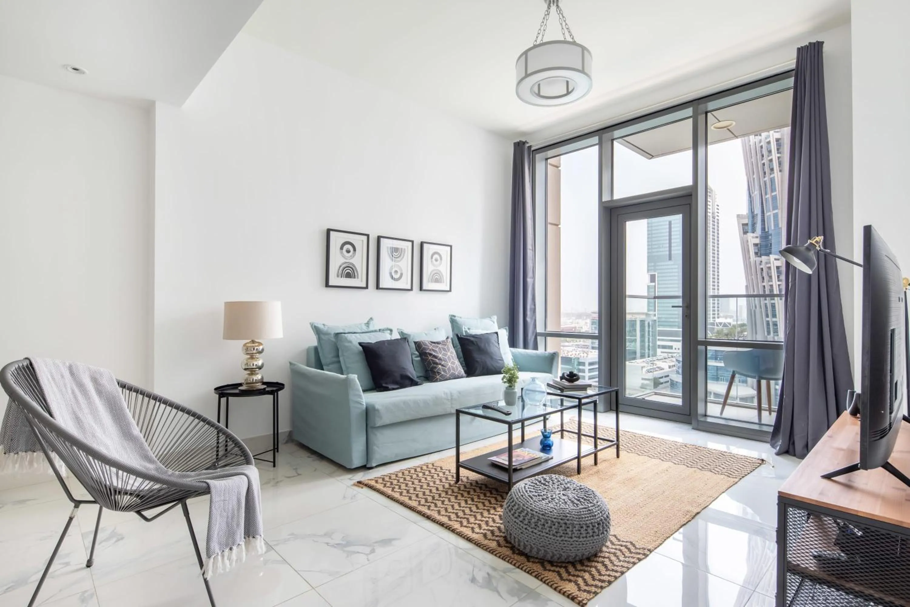 Living room in Frank Porter - Noora Tower