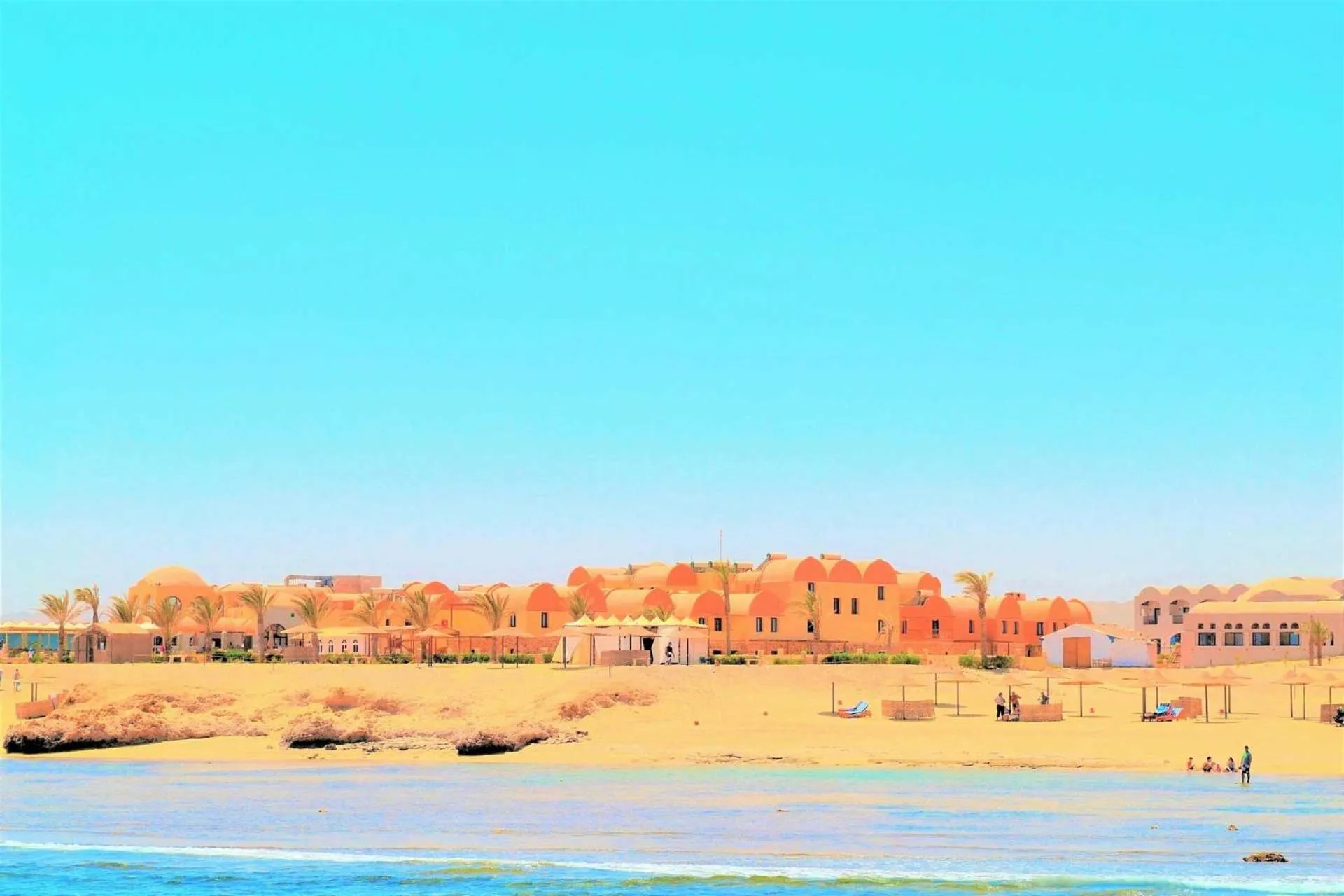 Natural landscape in Rohanou Beach Resort