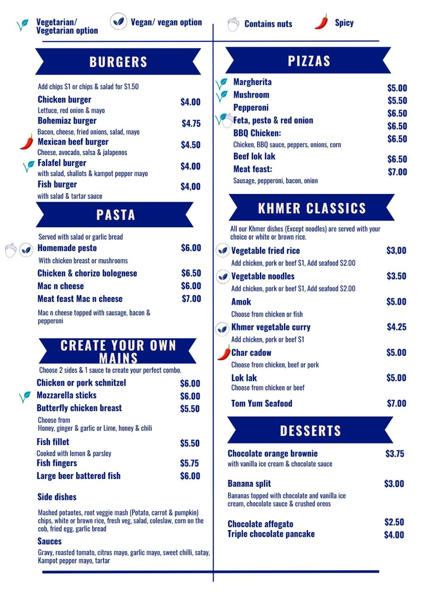 Food close-up in Bohemiaz Resort and Spa Kampot