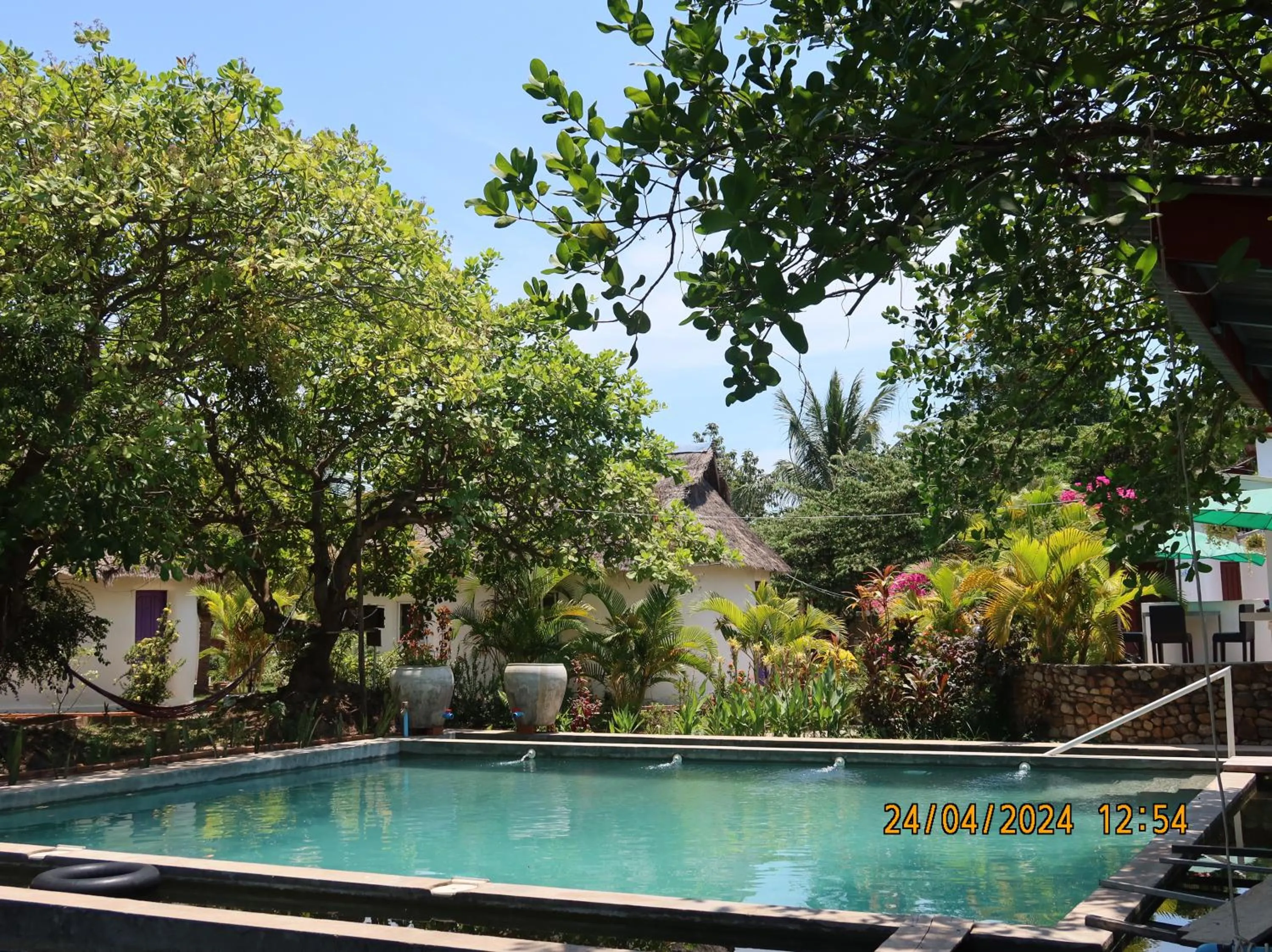 Swimming pool in Bohemiaz Resort and Spa Kampot