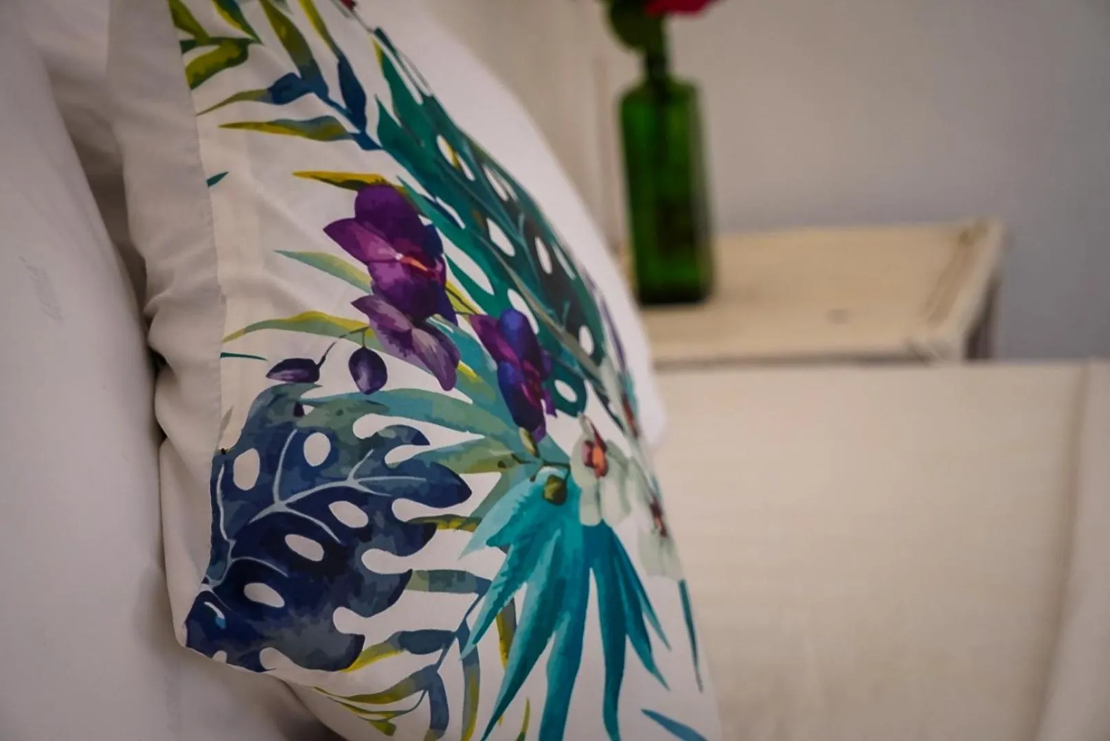 Bed in Bohemiaz Resort and Spa Kampot