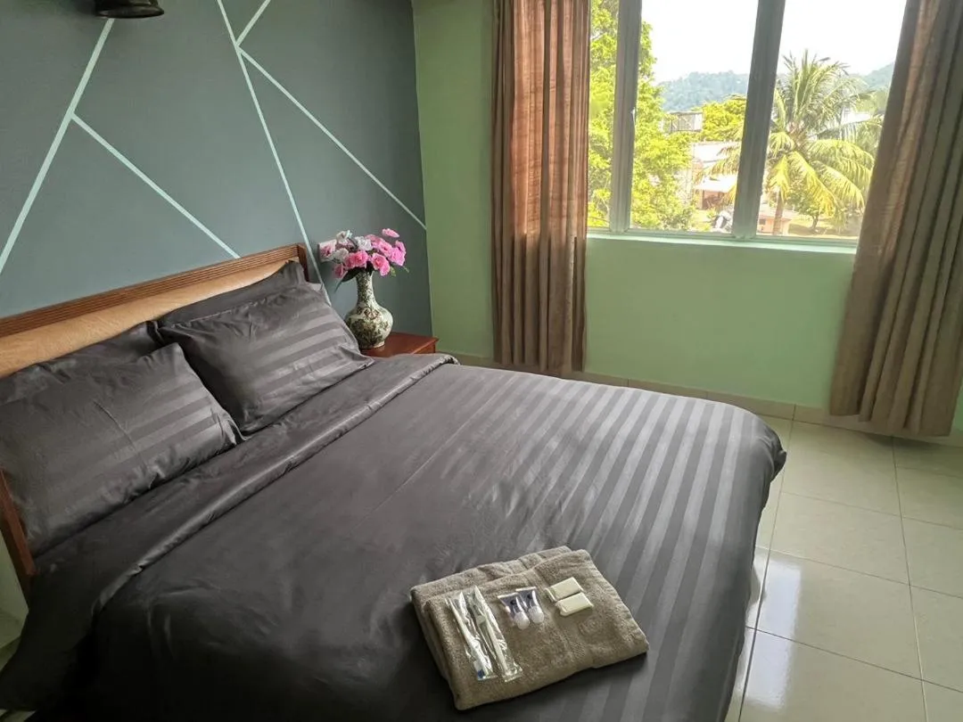 Bed in Thara Beach Resort