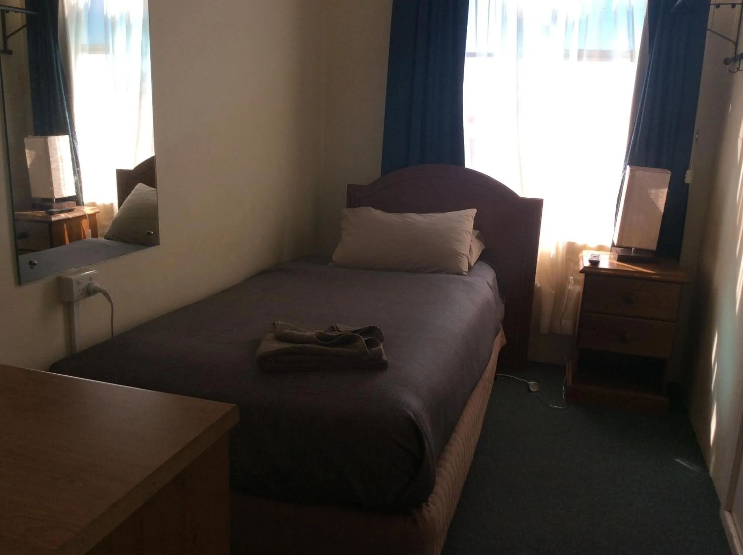 Bed in New Whyalla Hotel