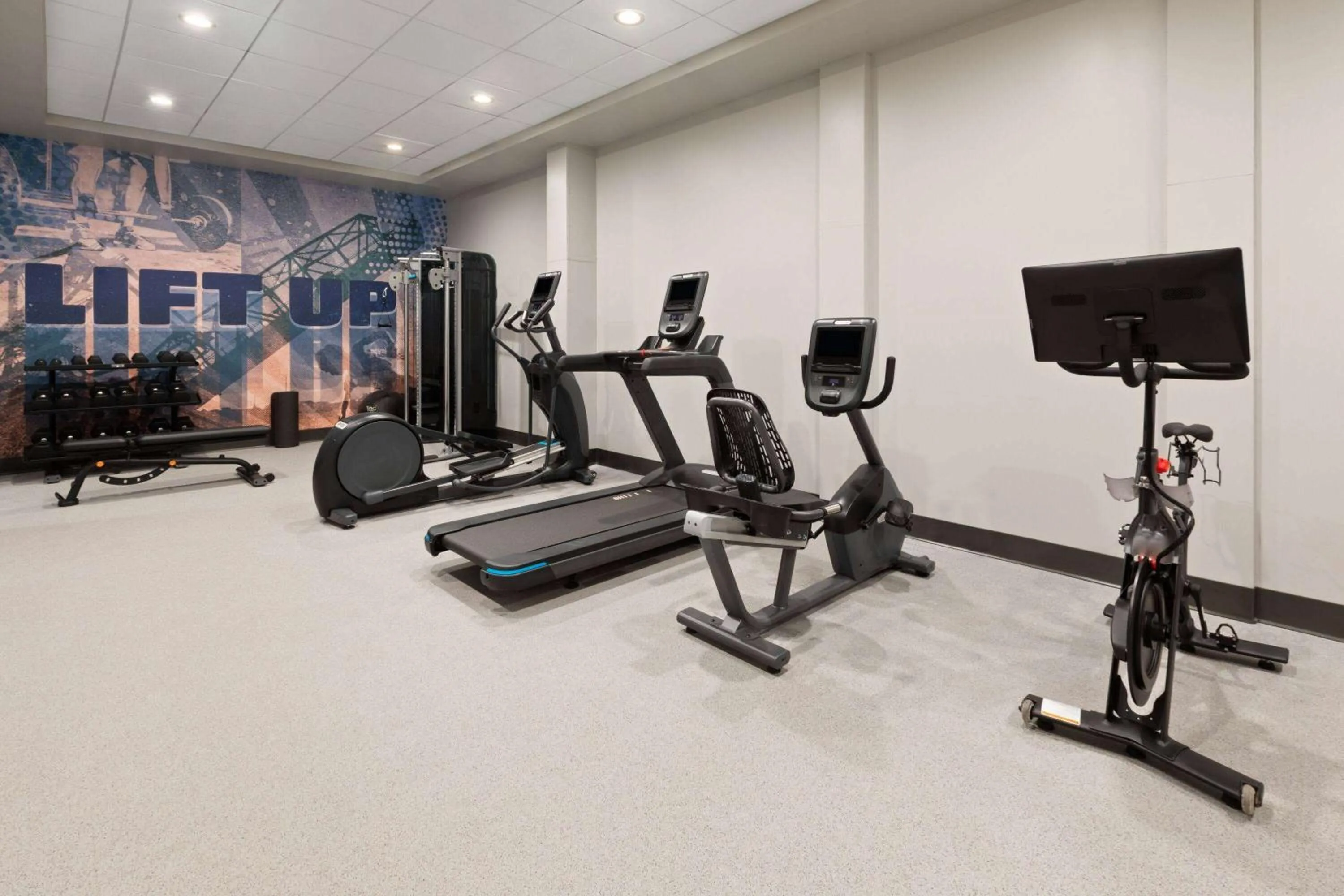 Fitness centre/facilities in Riverbend Hotel and Suites, Trademark Collection by Wyndham