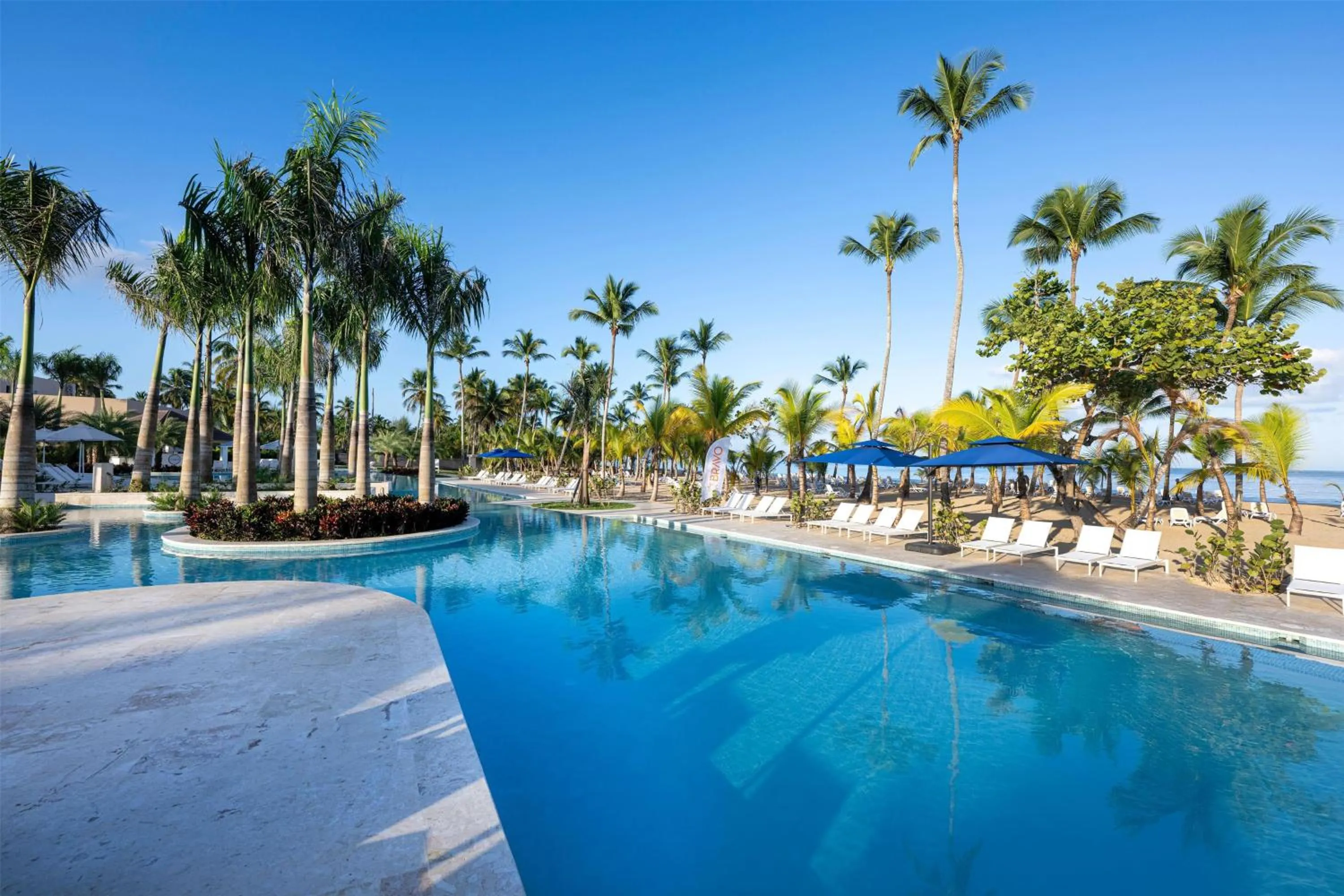 Pool view in Viva Miches by Wyndham, a Trademark All Inclusive Resort