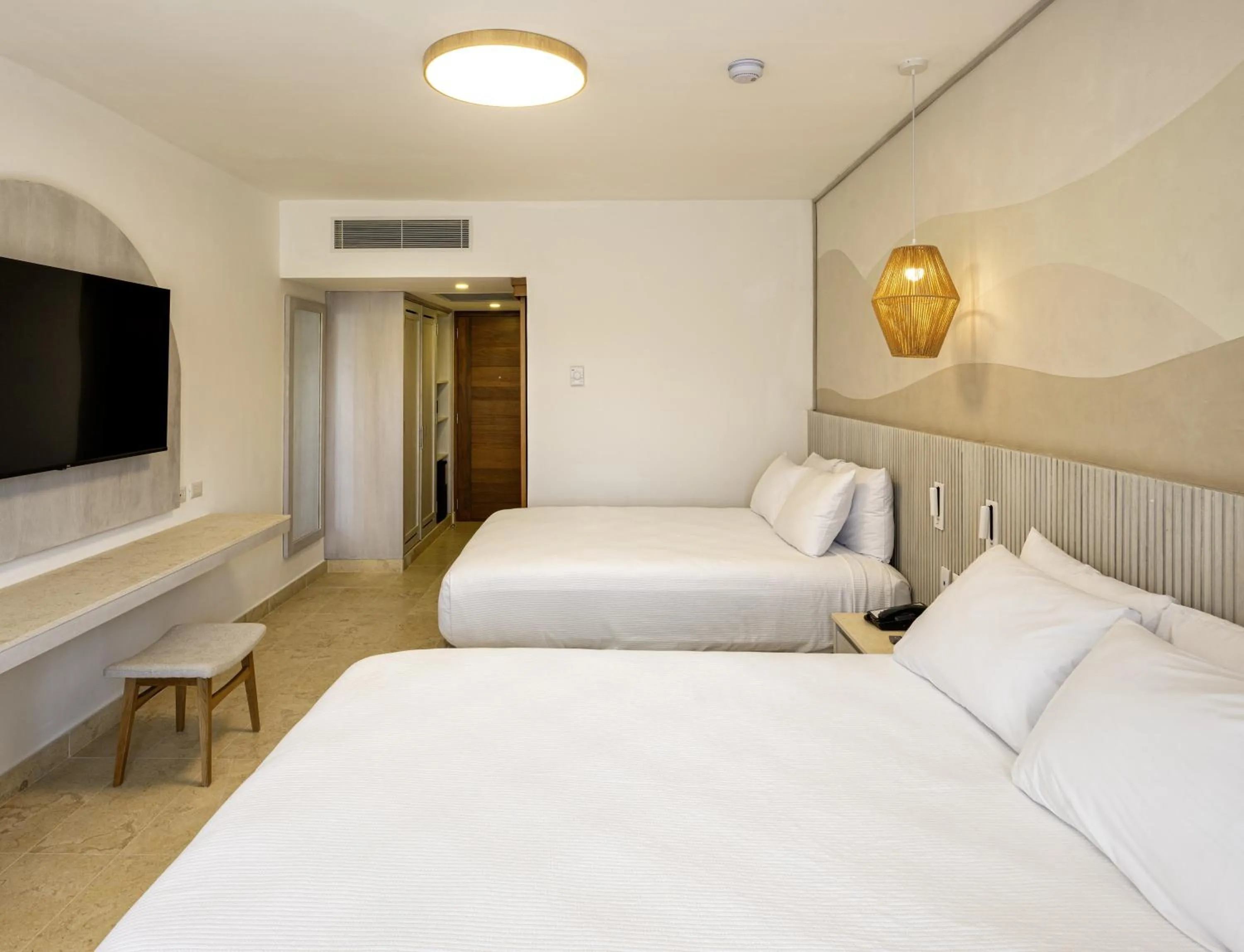 Bedroom, Bed in Viva Miches by Wyndham, a Trademark All Inclusive Resort