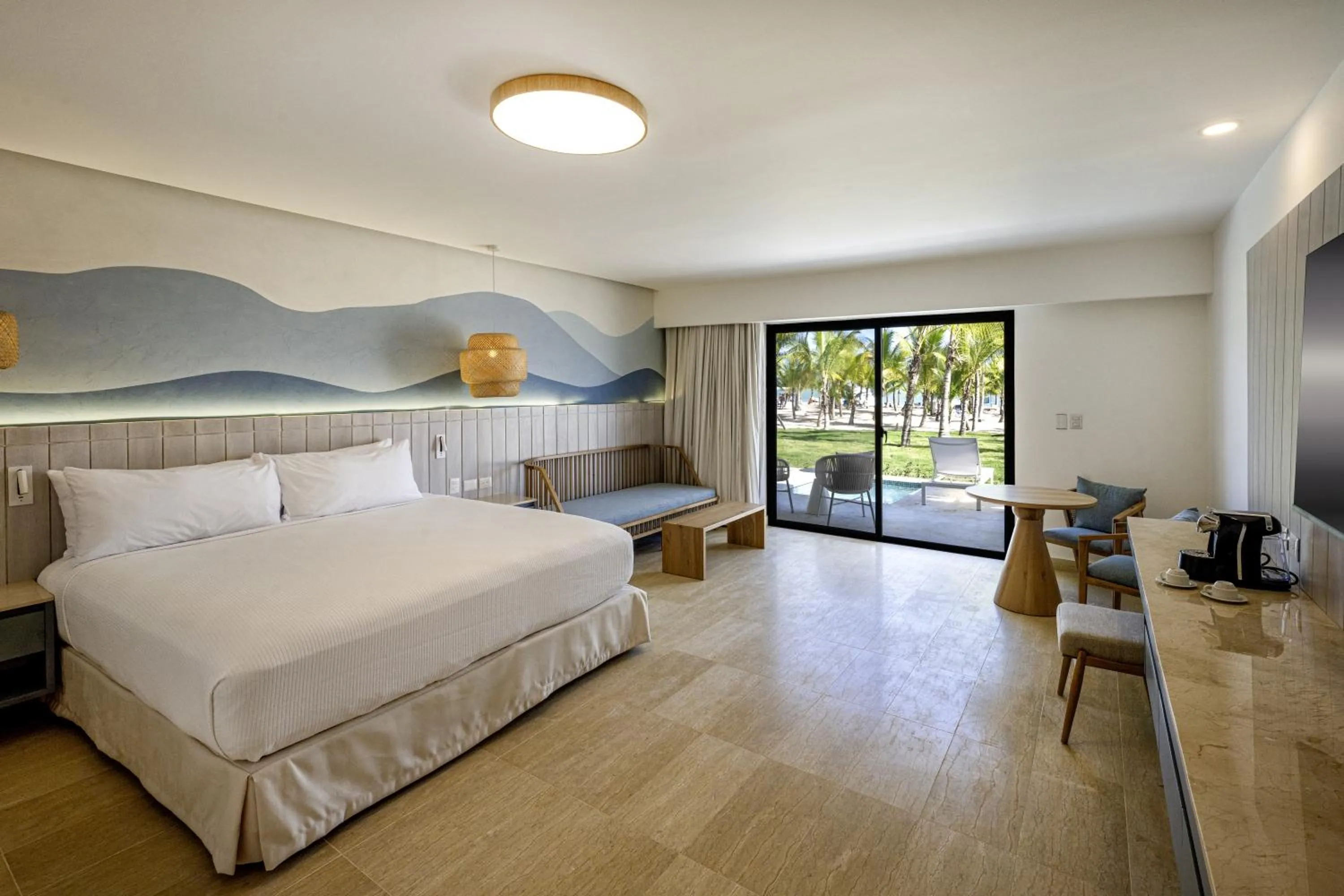 Bedroom, Bed in Viva Miches by Wyndham, a Trademark All Inclusive Resort