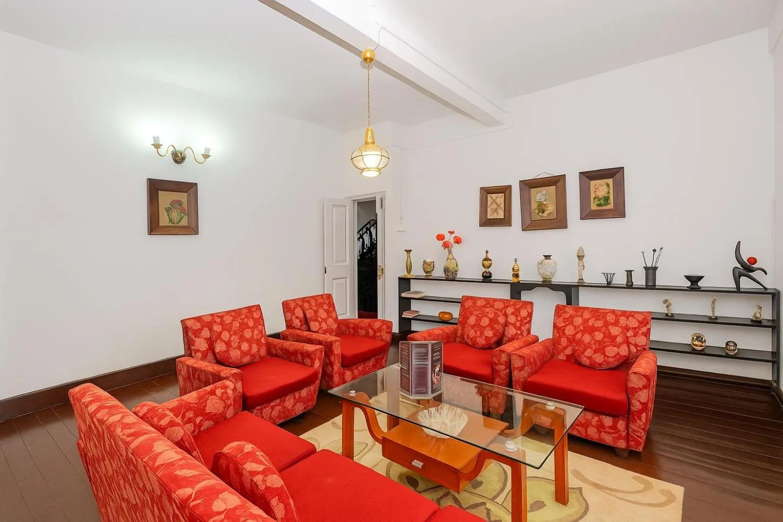 Seating area in Central Gleneagles Heritage Resort Former Bungalow of Ex-TATA Chairman Russi Mody The Mall Road Darjeeling