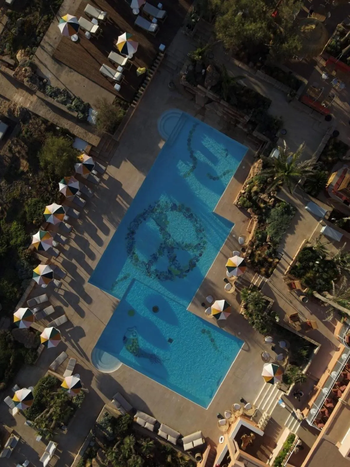 Swimming pool in Bikini Island & Mountain Hotel Es Trenc -Adults only-