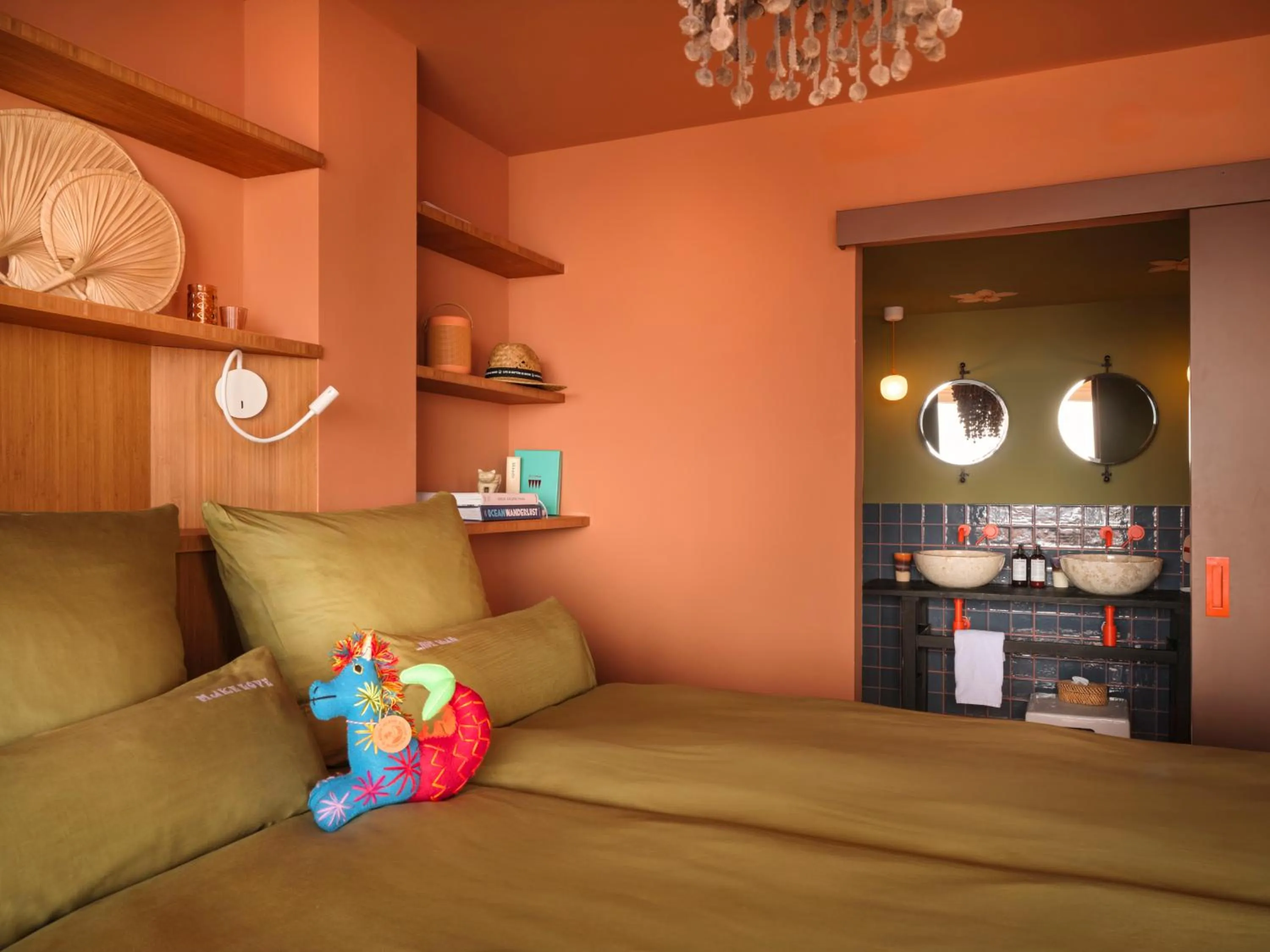 Bed in Bikini Island & Mountain Hotel Es Trenc -Adults only-