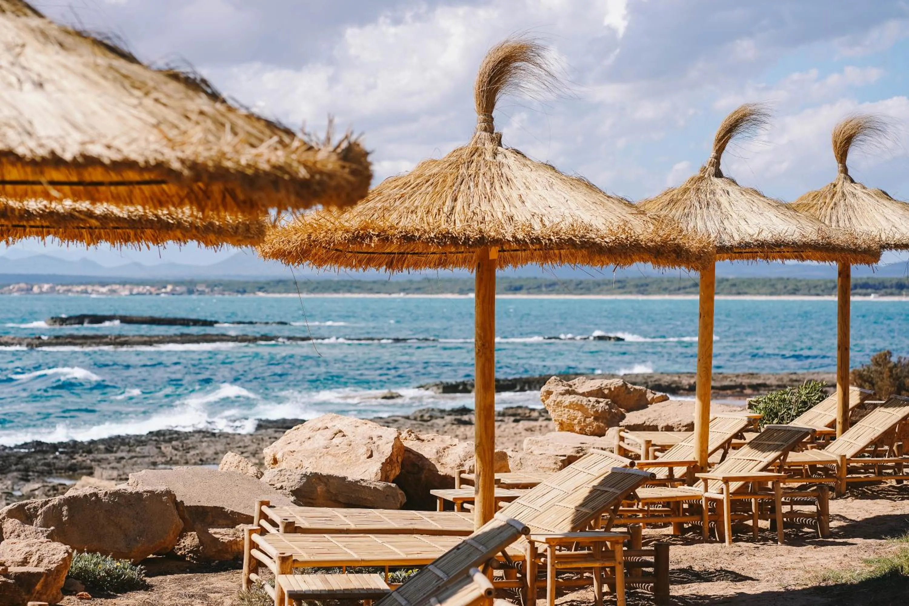 Balcony/Terrace in Bikini Island & Mountain Hotel Es Trenc -Adults only-