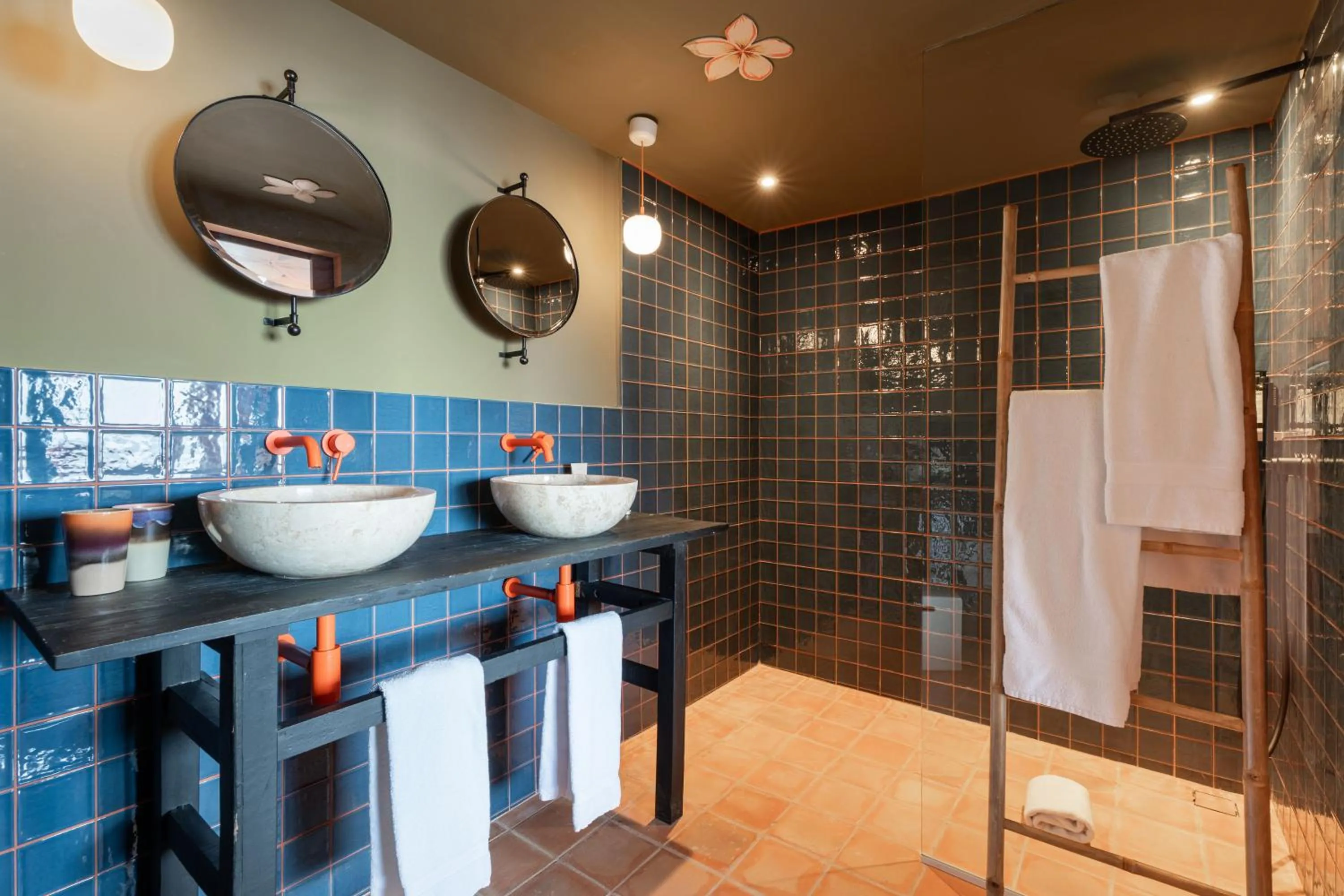 Bathroom in Bikini Island & Mountain Hotel Es Trenc -Adults only-
