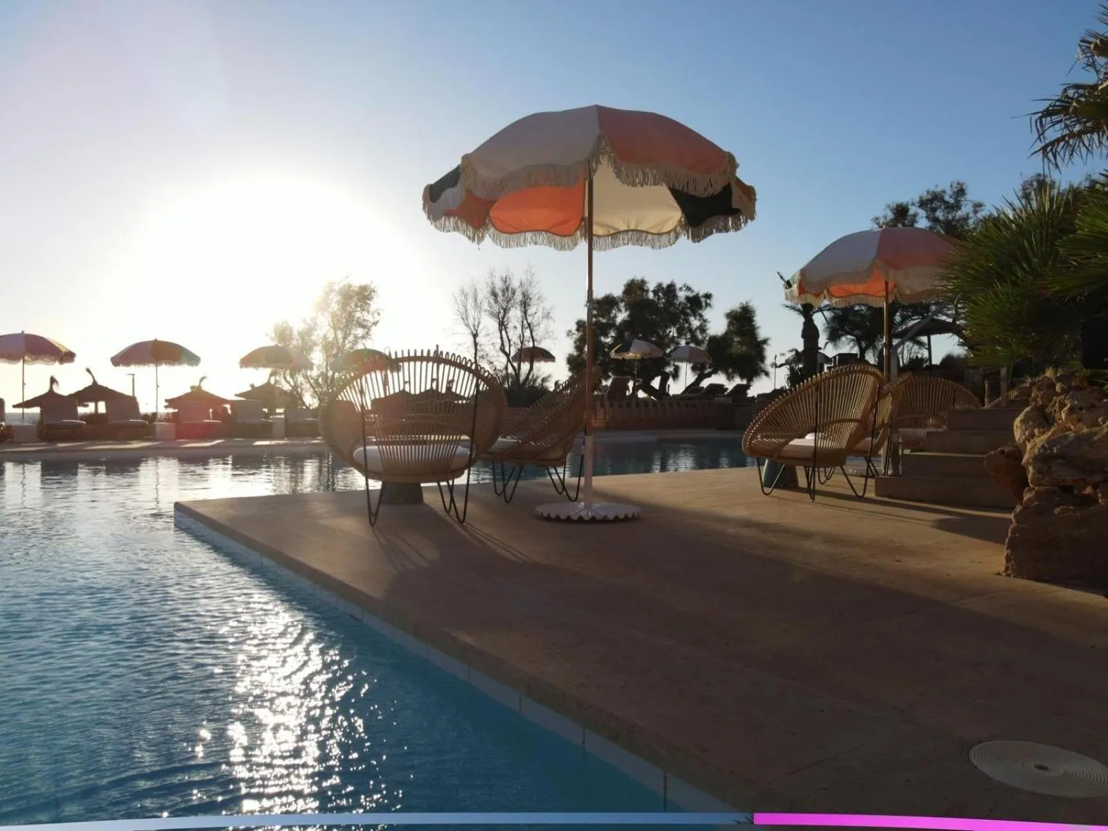 Pool view in Bikini Island & Mountain Hotel Es Trenc -Adults only-