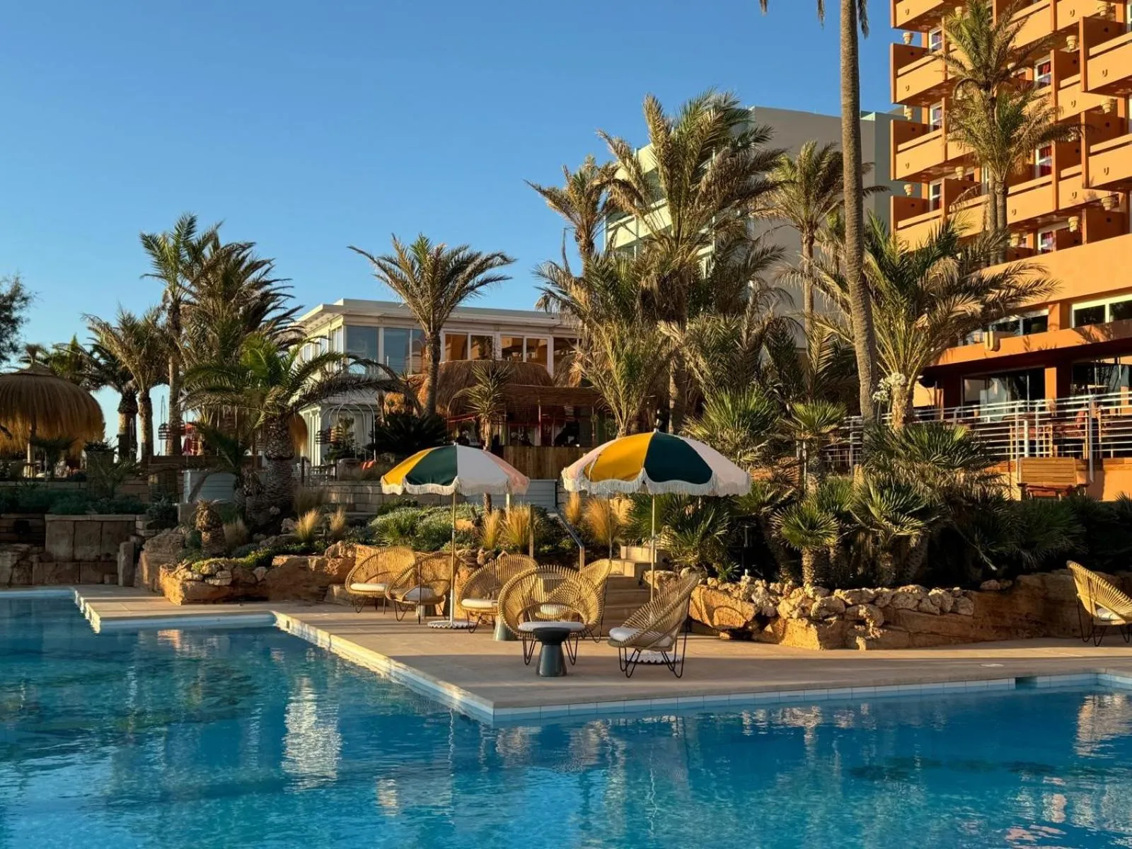 Swimming pool in Bikini Island & Mountain Hotel Es Trenc -Adults only-