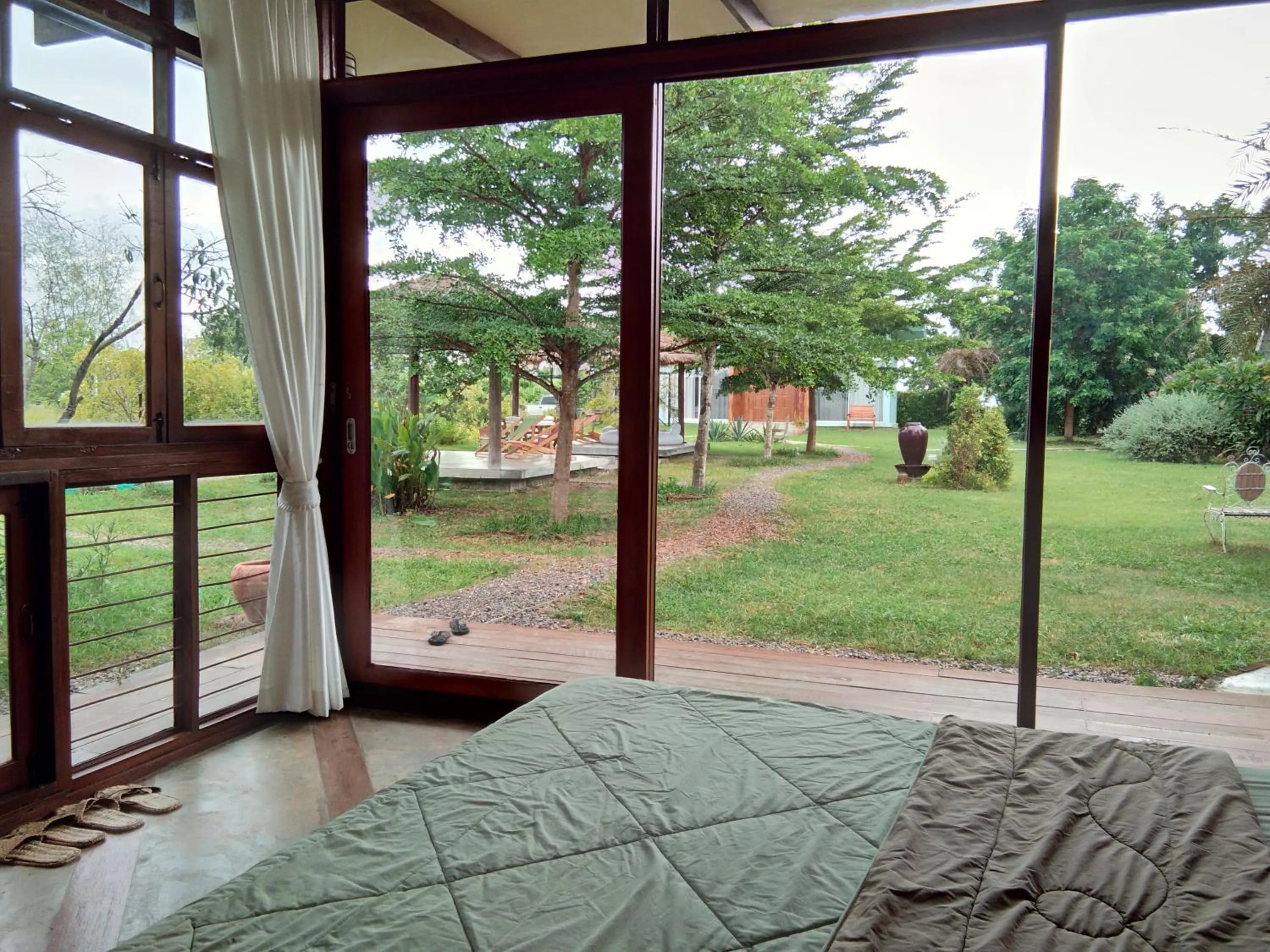 Garden view in Ban Bang Home Resort