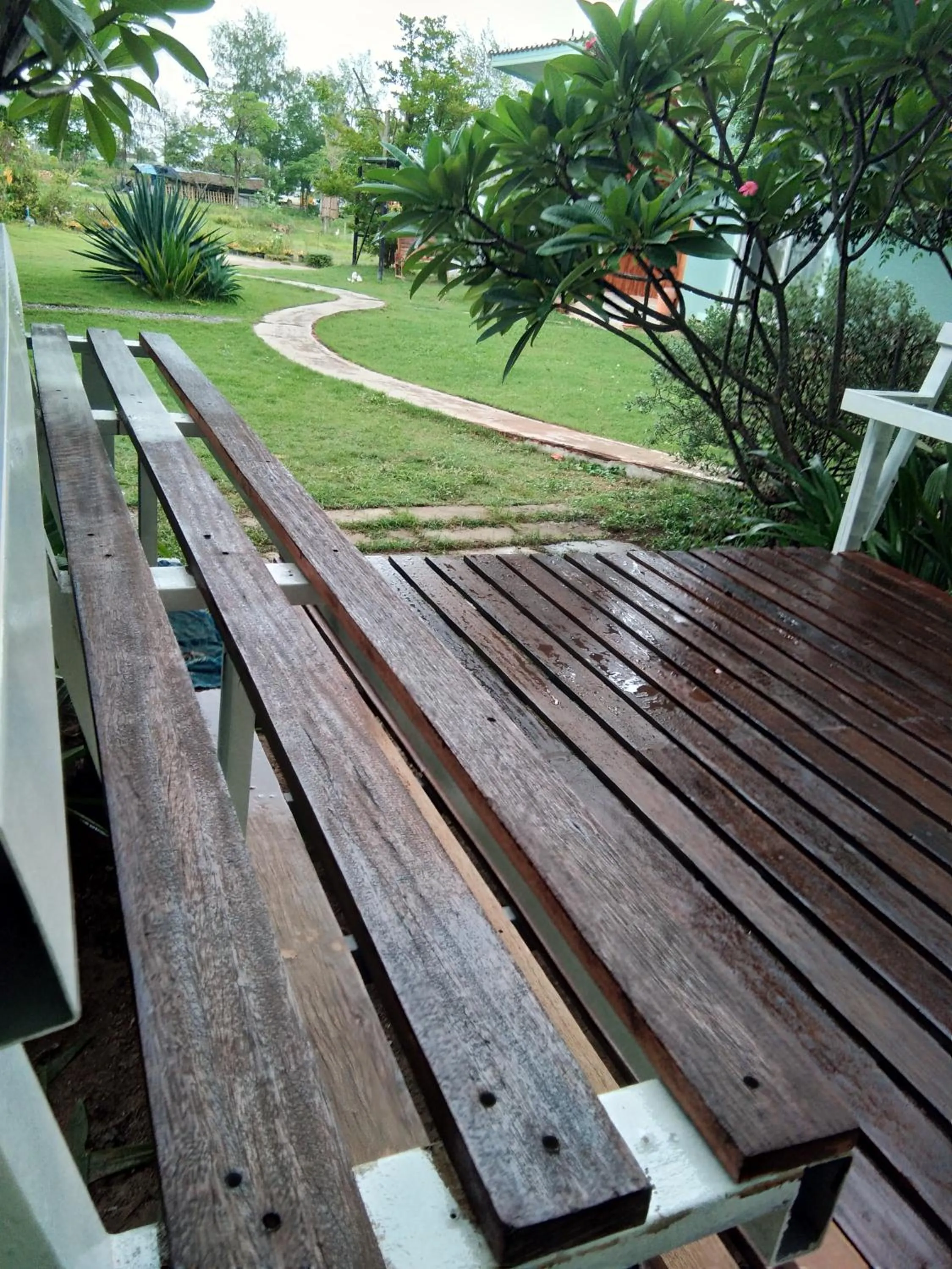 Patio in Ban Bang Home Resort