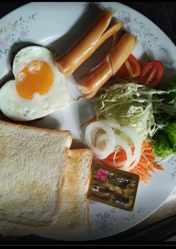 Breakfast in Ban Bang Home Resort