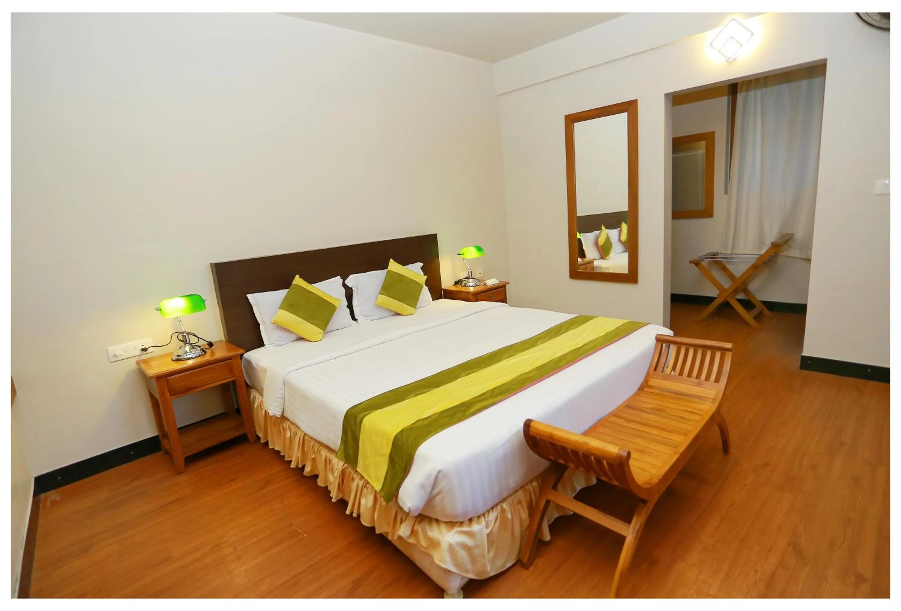 Bed in Winter Vale Green Stay Resorts