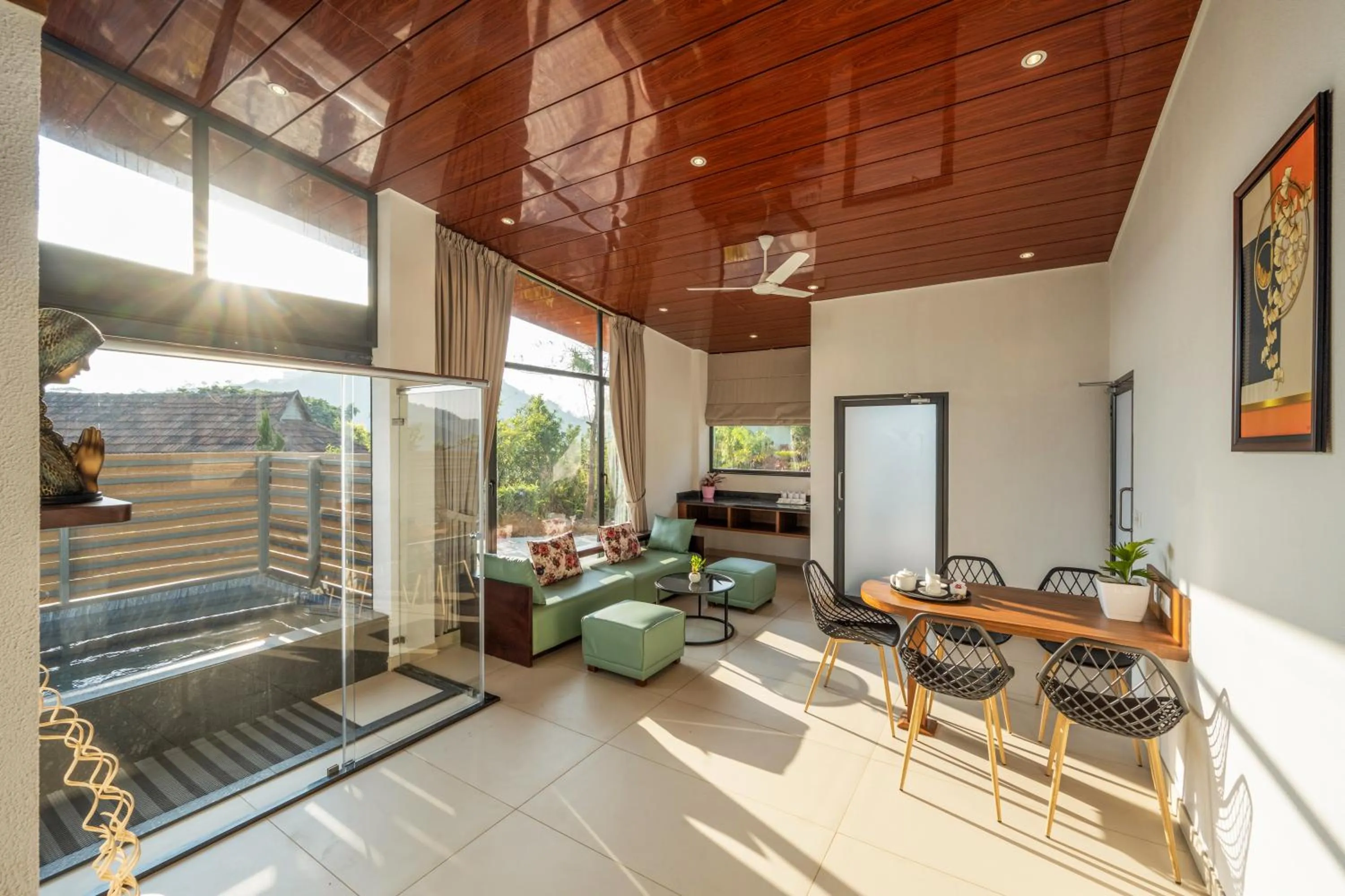 Living room in Winter Vale Green Stay Resorts