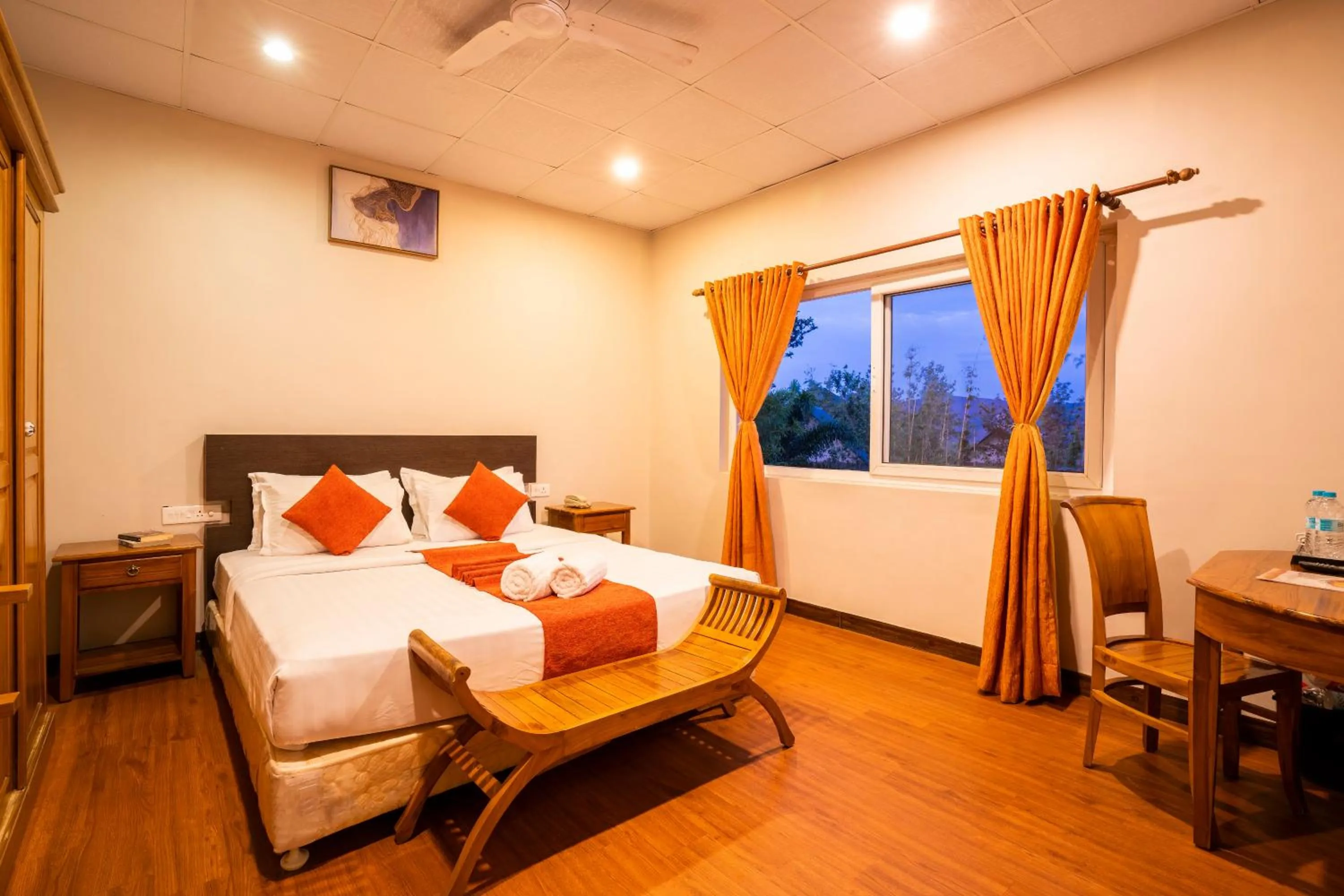 Bed in Winter Vale Green Stay Resorts